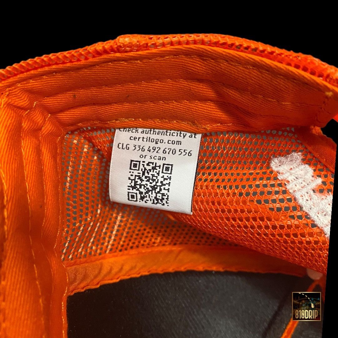Vlone Unreleased Vlone Farms Hat (Orange) Size ONE SIZE - 3 Thumbnail