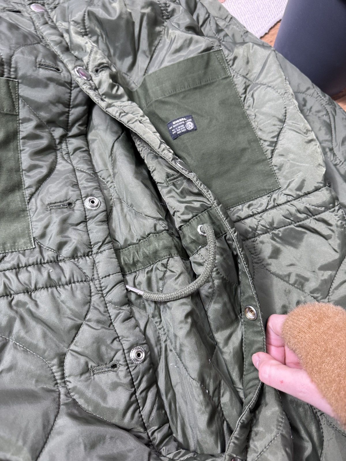 Diesel VINTAGE DIESEL 2000s QUILTED NYLON JACKET Size M / US 6-8 / IT 42-44 - 5 Thumbnail