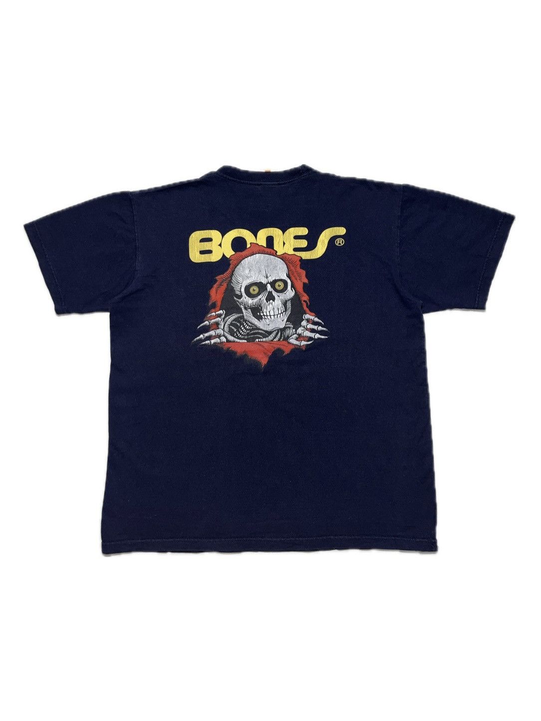 Vintage 90s Powell Peralta Bones Skate Tee Archive