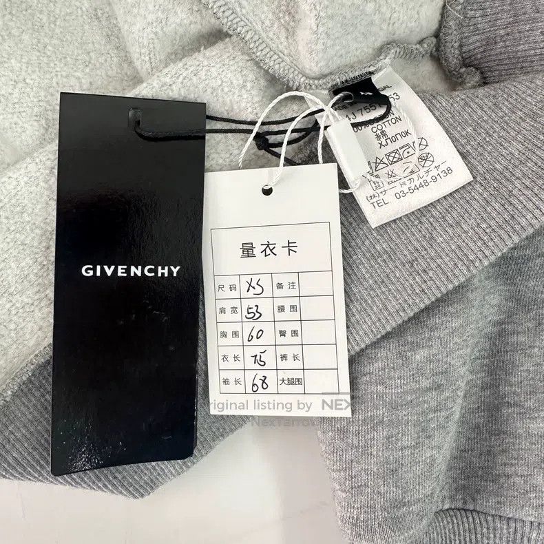 Givenchy Givenchy Grey Indian geometric pattern printed round neck Size US XS / EU 42 / 0 - 4 Thumbnail