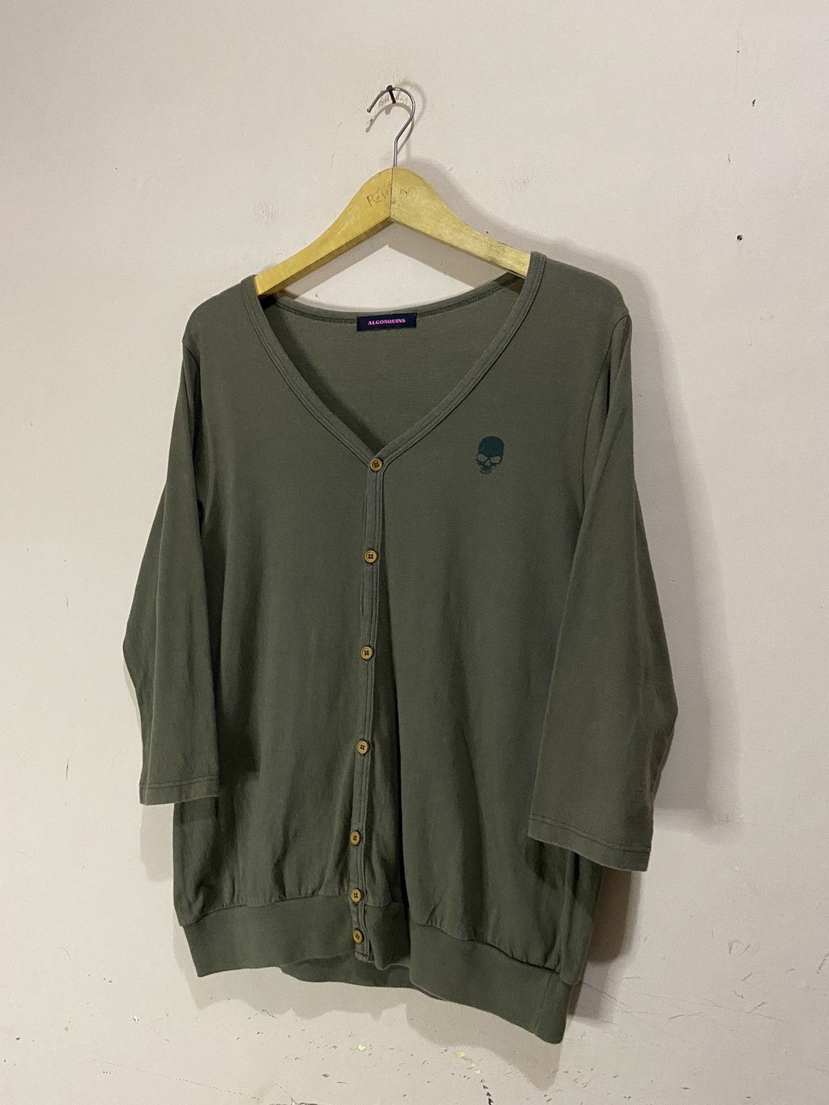 If Six Was Nine × Japanese Brand × Le Grande Bleu (L.G.B.) Y2K Algonquins Japan Cardigan Punk Style Size ONE SIZE - 7 Thumbnail