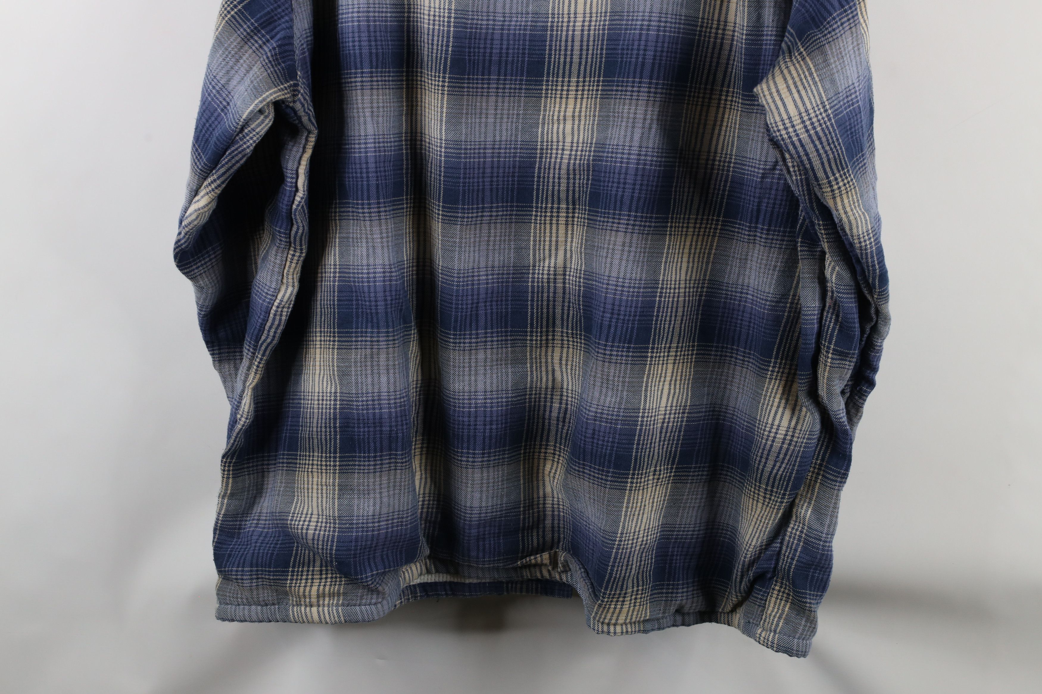 Vintage Vintage 90s Streetwear Thermal Lined Flannel Shirt Jacket Size US XL / EU 56 / 4 - 13 Thumbnail