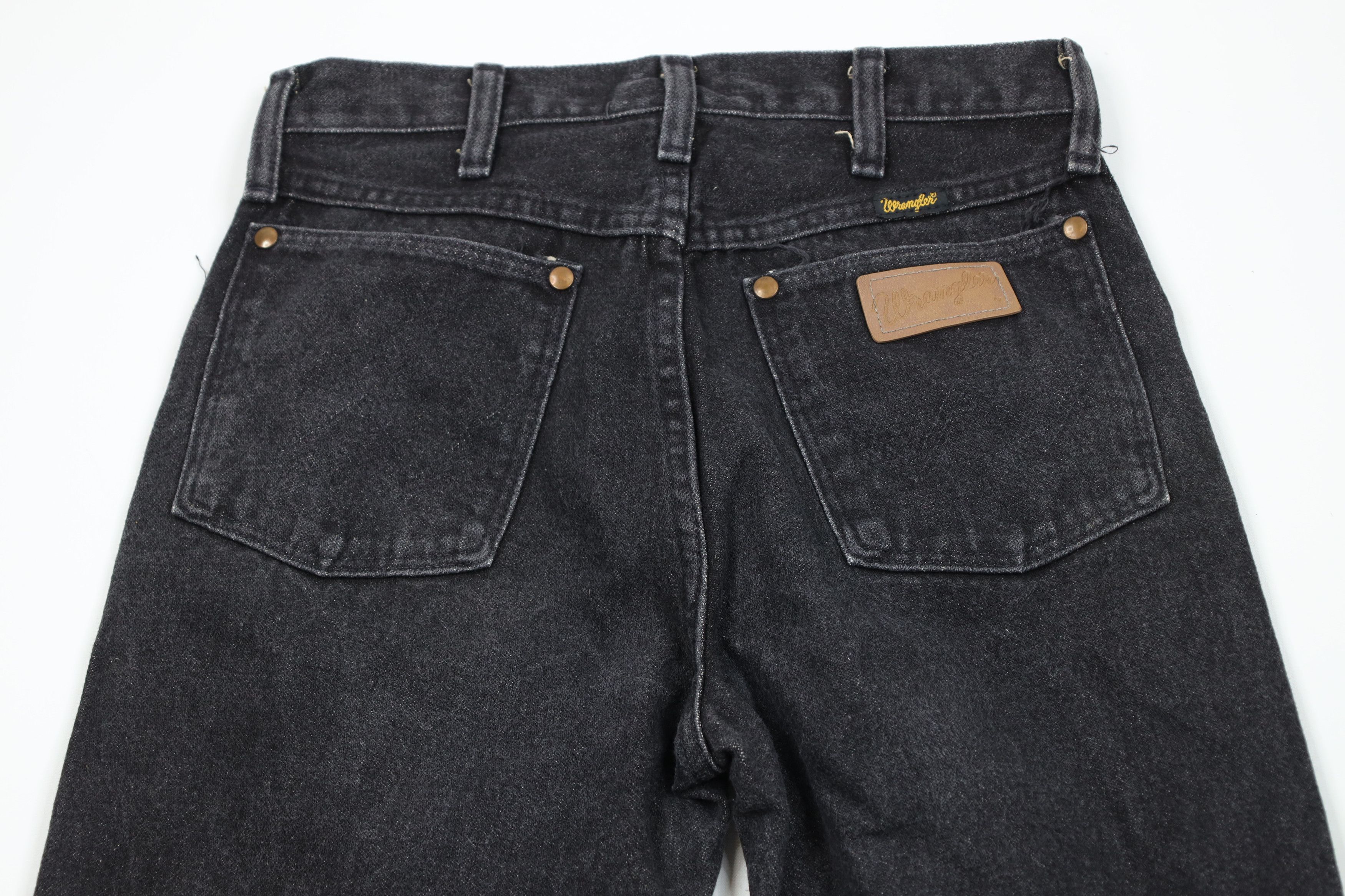 Wrangler Vintage 80s 90s Wrangler Straight Leg Jeans Black USA Size US 28 / EU 44 - 11 Thumbnail