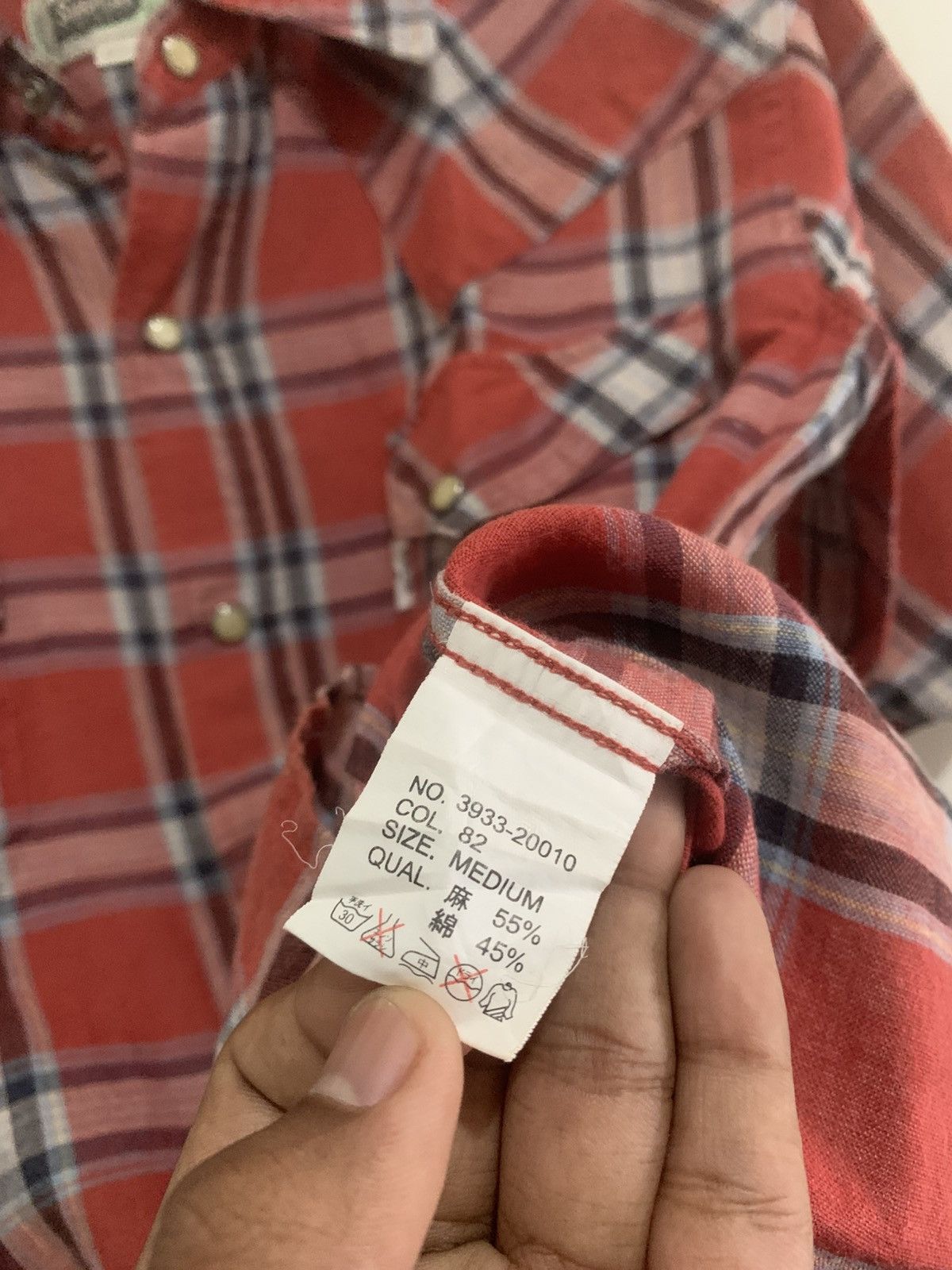 Japanese Brand Surplus Seminary Button Shirt Size US S / EU 44-46 / 1 - 7 Thumbnail