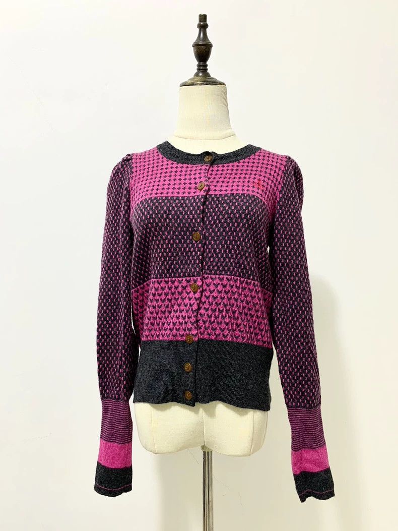 Vivienne Westwood Vivienne Westwood Vintage Pink Cardigan - dmc Size M / US 6-8 / IT 42-44 - 1 Thumbnail
