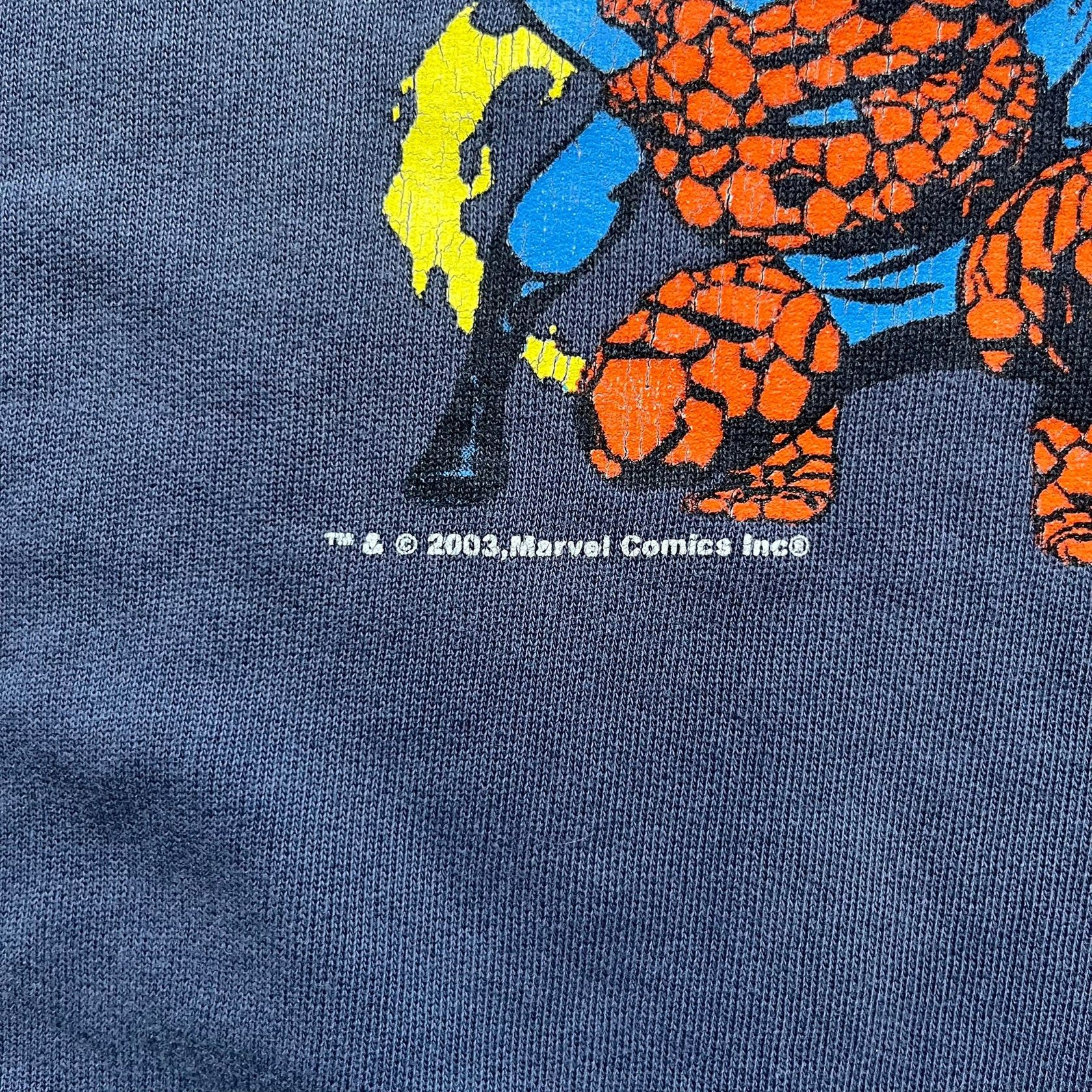 Marvel Comics Marvel Fantastic Four 2003 Navy Crewneck Size US L / EU 52-54 / 3 - 3 Thumbnail
