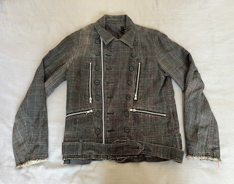 Comme des Garcons Vintage Check Pattern Zipper Jacket-2506 Size M / US 6-8 / IT 42-44 - 2 Thumbnail