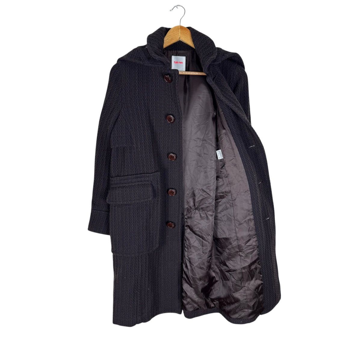Ne-Net 🌟NE NET ISSEY MIYAKE HOODIE LONG JACKET Size M / US 6-8 / IT 42-44 - 7 Thumbnail