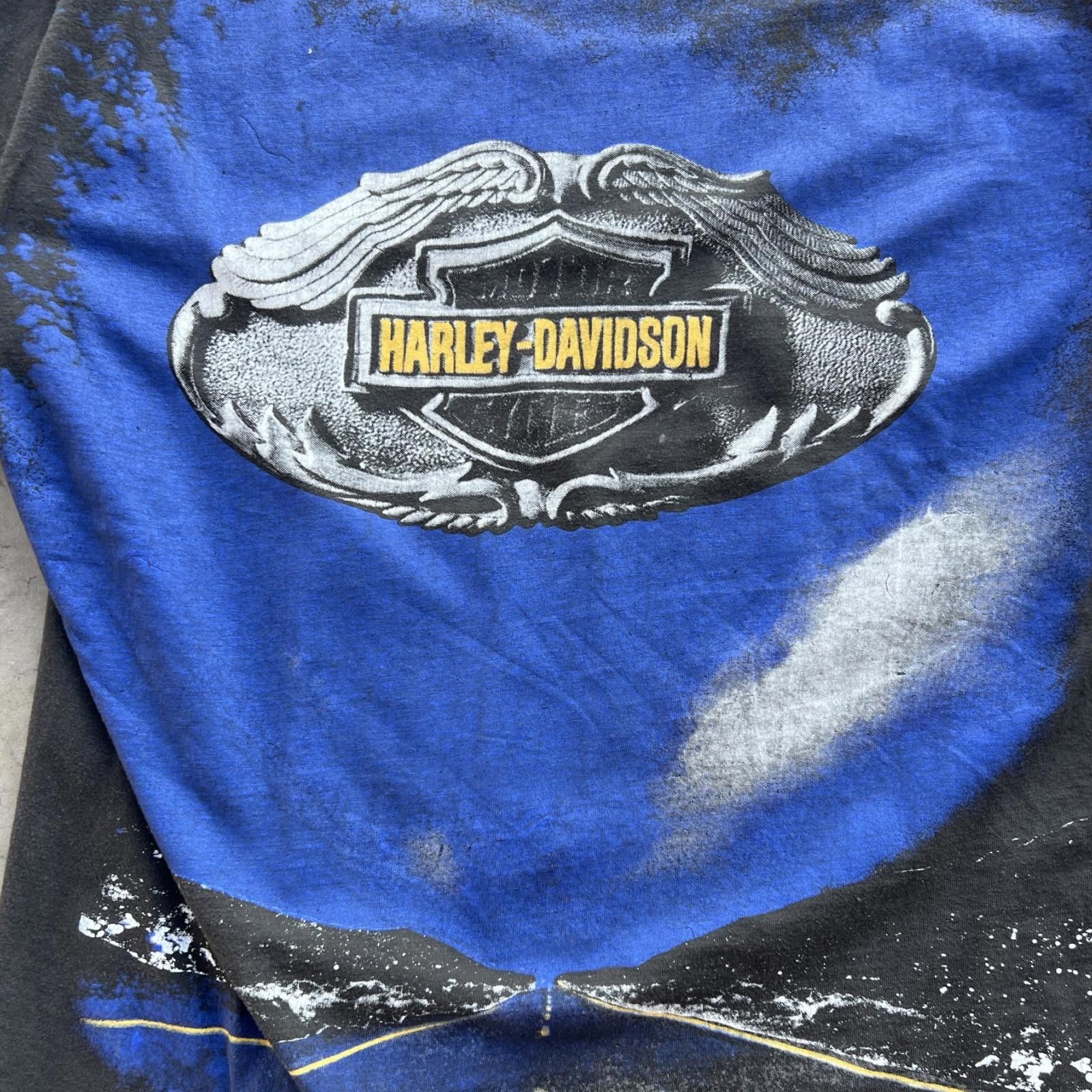 Harley Davidson 90s Harley Davidson Vintage Rare Size US XL / EU 56 / 4 - 4 Thumbnail