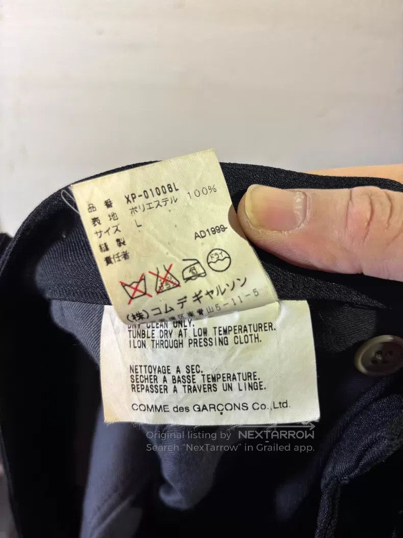 Comme des Garcons Comme Des Garcons size L Contrast Stitch Trousers Size US 27 - 9 Thumbnail