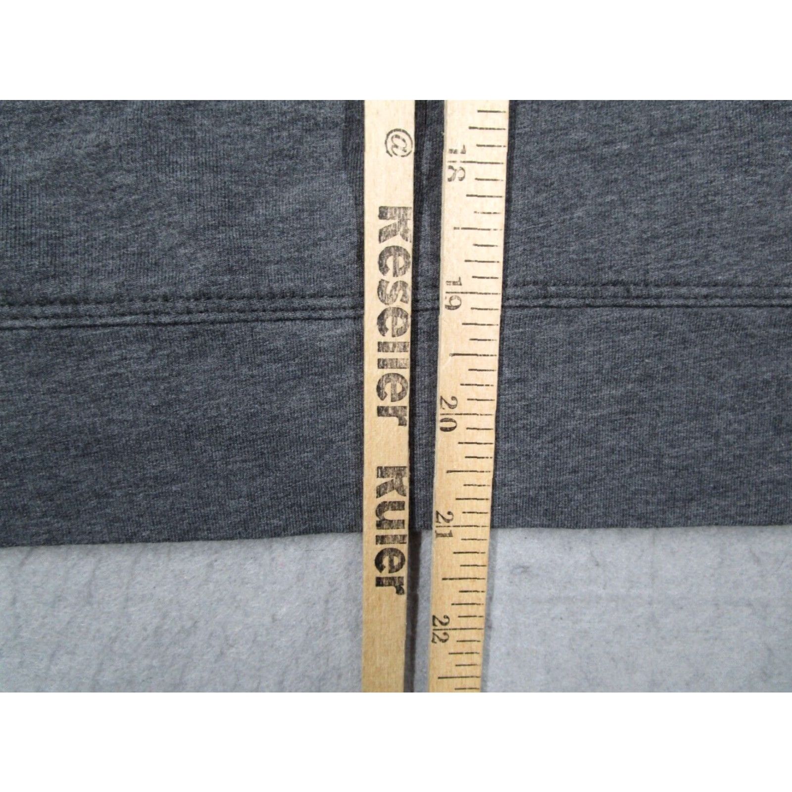 Vintage Tasc Women's Long Sleeve Crew Neck Shirt Extra Large Gray Organic Bamboo Blend Size XL / US 12-14 / IT 48-50 - 7 Thumbnail