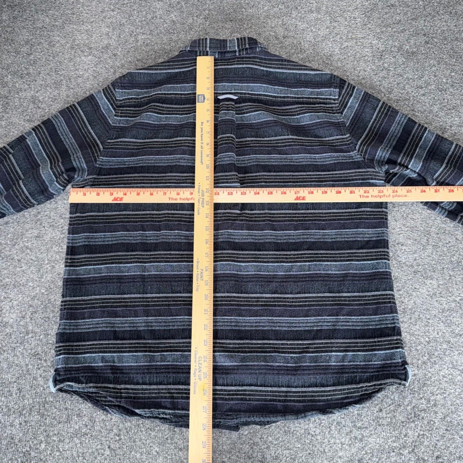 Other Carbon 2 Cobalt Mens Large Striped Cotton Button Up Shirt Size US L / EU 52-54 / 3 - 3 Thumbnail