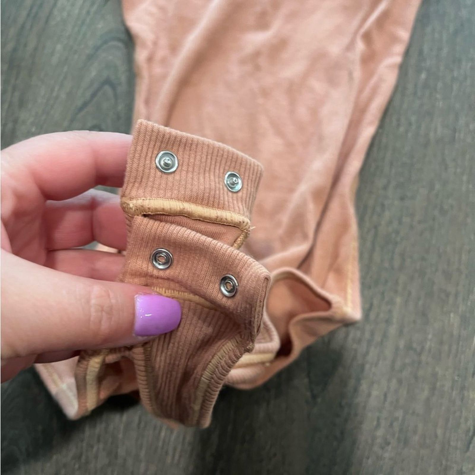 SKIMS NWT Skims Ribbed Stretch Cotton Bodysuit Sedona Size XXS Size XXS / US 00 / IT 34 - 2 Thumbnail