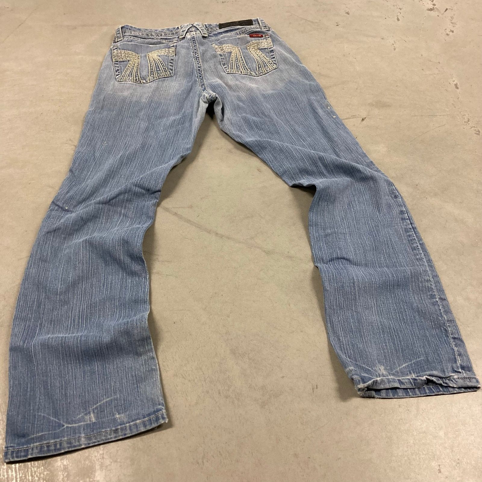Seven 7 Seven7 low rise bootcut jeans 30x29 Size 30" / US 8 / IT 44 - 2 Thumbnail