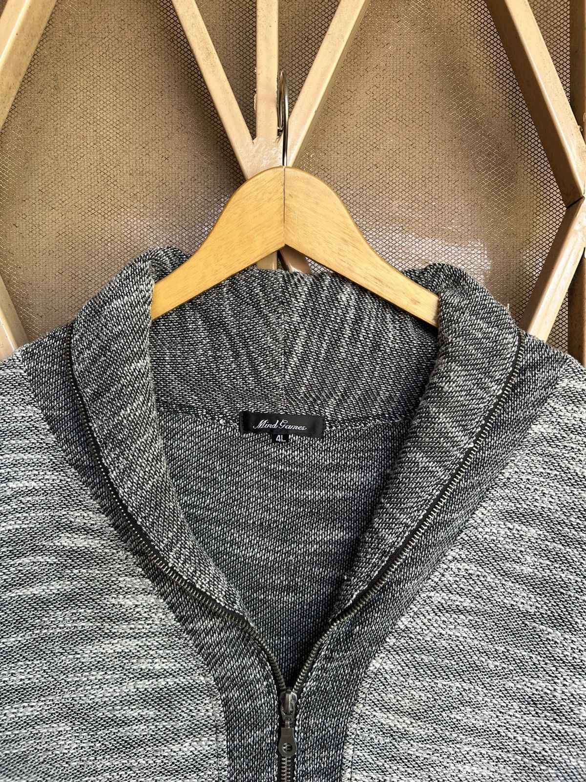 If Six Was Nine × Japanese Brand × Le Grande Bleu (L.G.B.) 💸BINDINGOFFER💸 Mind Games Fullzip Ifsixwasnine lgb style Size US XL / EU 56 / 4 - 6 Thumbnail