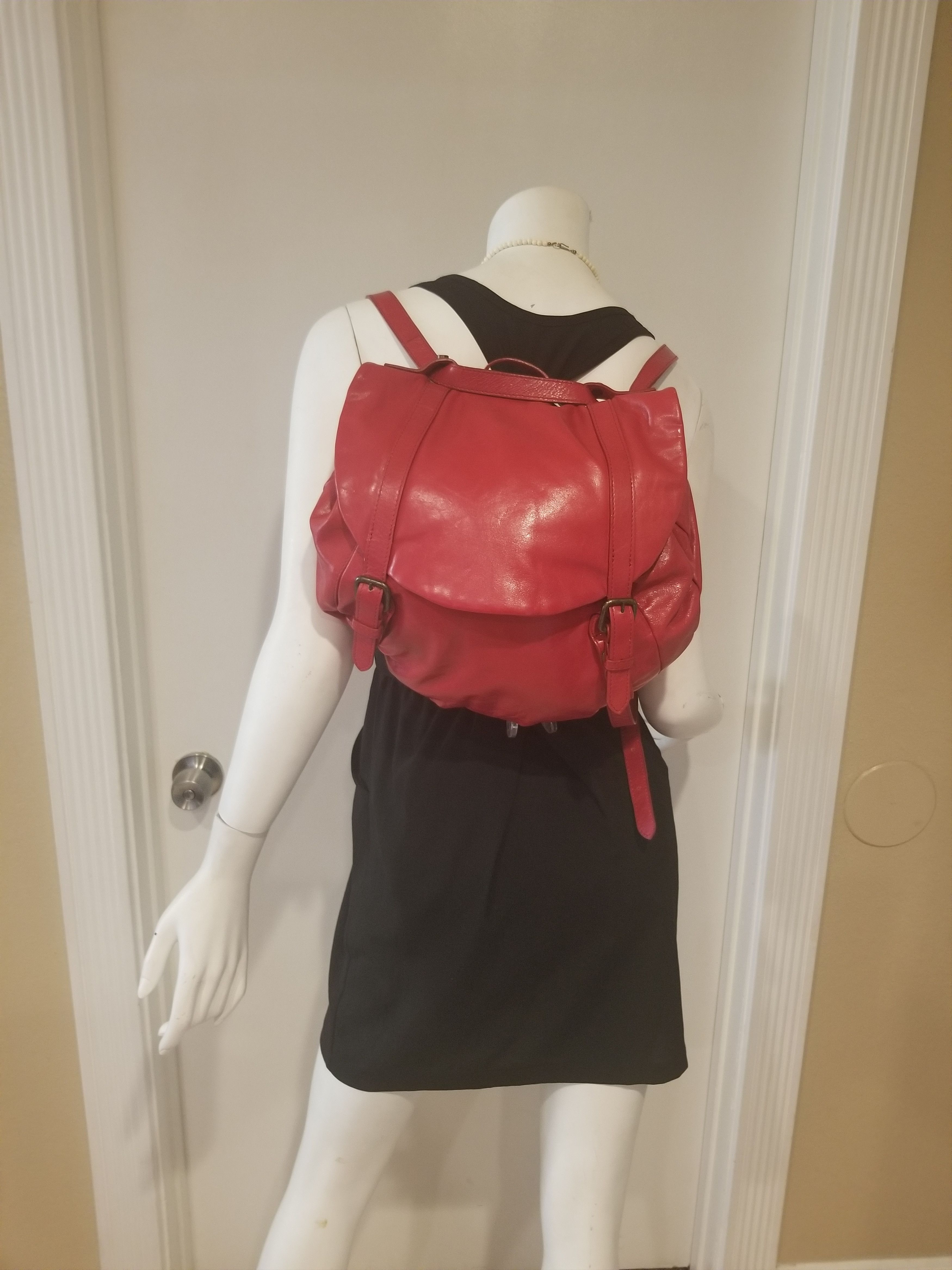 Other LATICO LEATHERS CONVERTIBLE BACKPACK/HAND/SHOULDER STRAP Size ONE SIZE - 8 Thumbnail