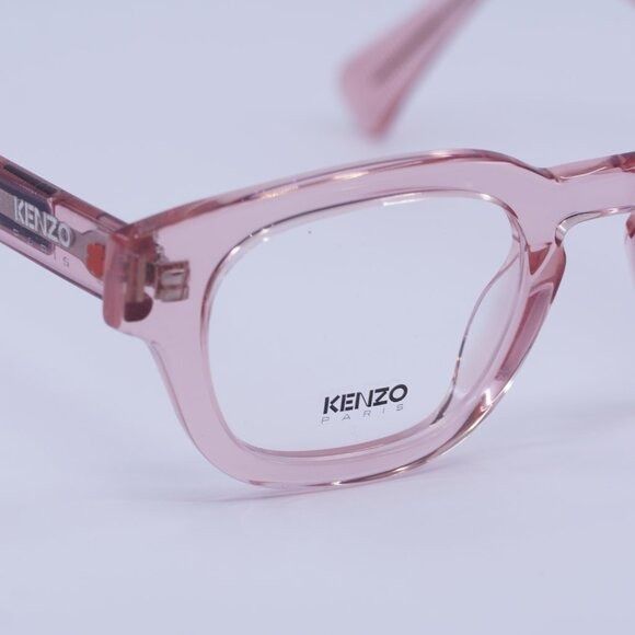 Kenzo 🕶️ New Kenzo KZ50185I 072 Eyeglasses - Transparent Pink Size ONE SIZE - 5 Thumbnail