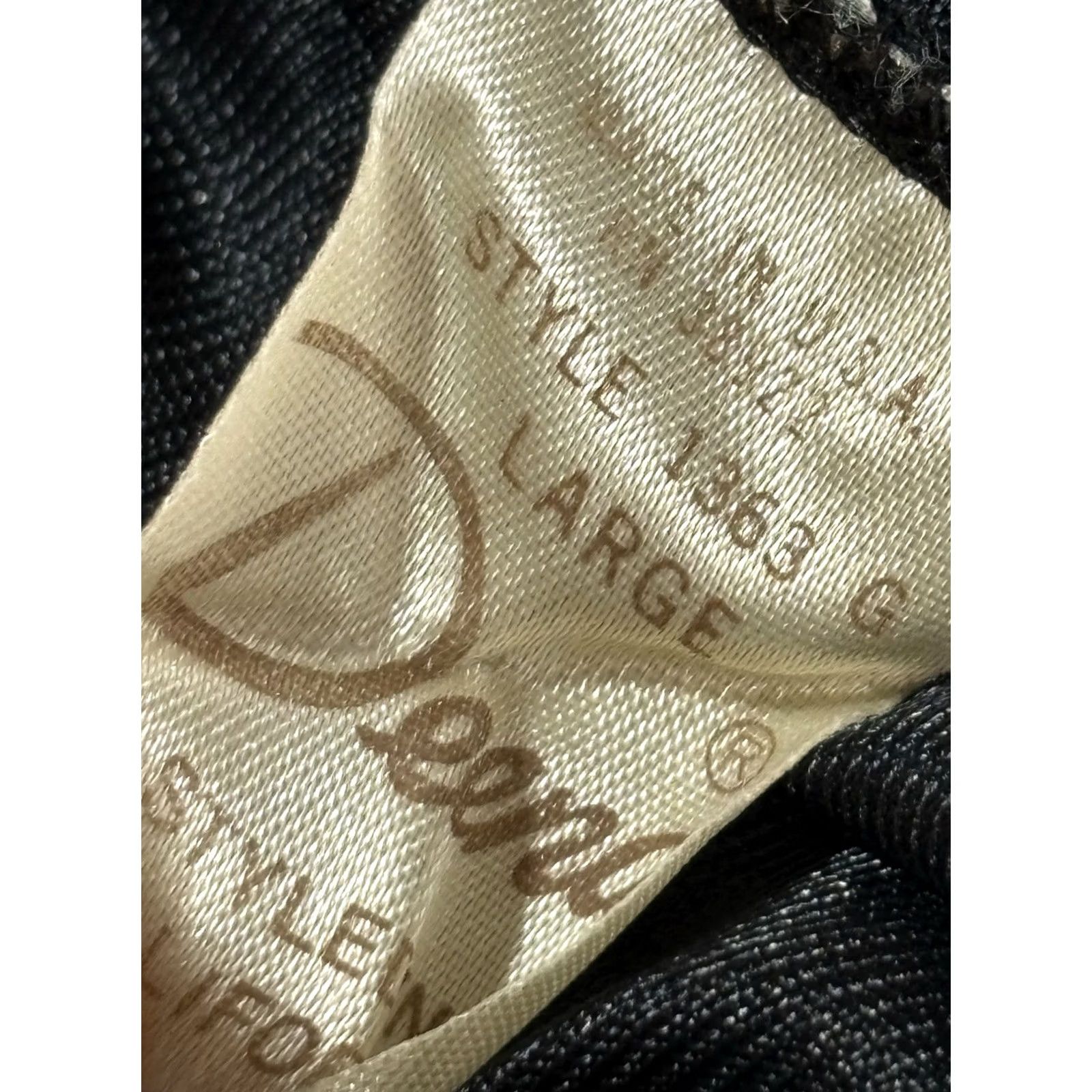 Vintage VINTAGE Deena Nightgown L Black Nylon Lace Trim USA 70s Long Women’s Vtg Made Size ONE SIZE - 6 Thumbnail