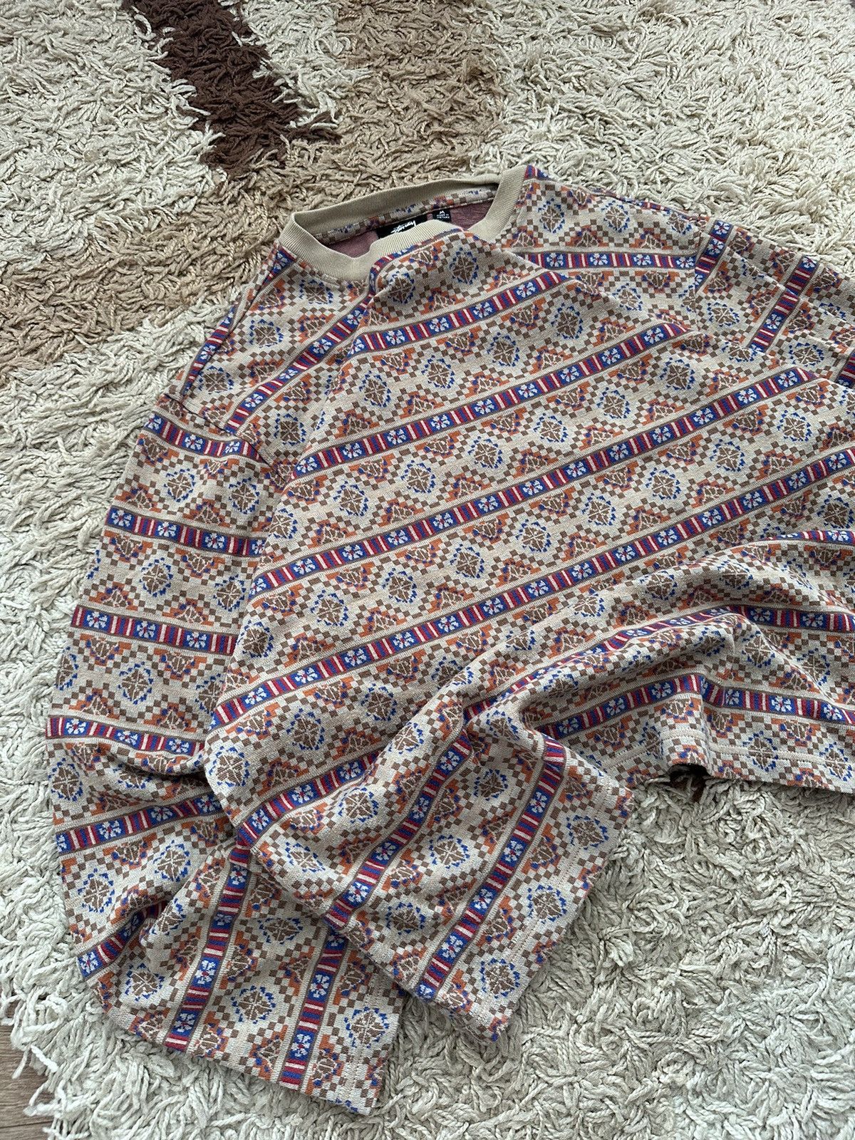 Other 🔥AZTEK STUSSY Y2K OVERSIZE LONG SLEVEE🔥 Size US M / EU 48-50 / 2 - 2 Thumbnail