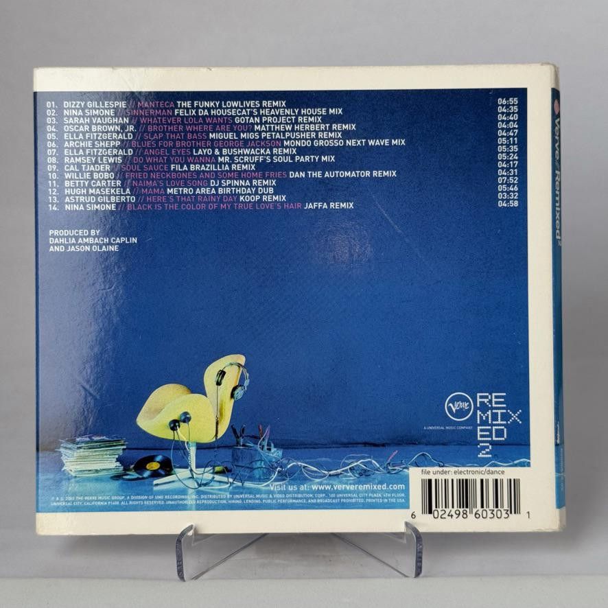 Designer Verve Remixed 2 - Various Artists CD 2003 Album Size ONE SIZE - 3 Thumbnail