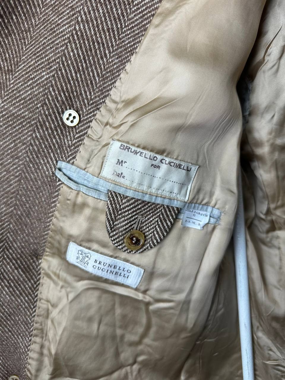 Brunello Cucinelli Brunello Cucinelli Double-breasted coats Wool Casmere Size US L / EU 52-54 / 3 - 9 Thumbnail