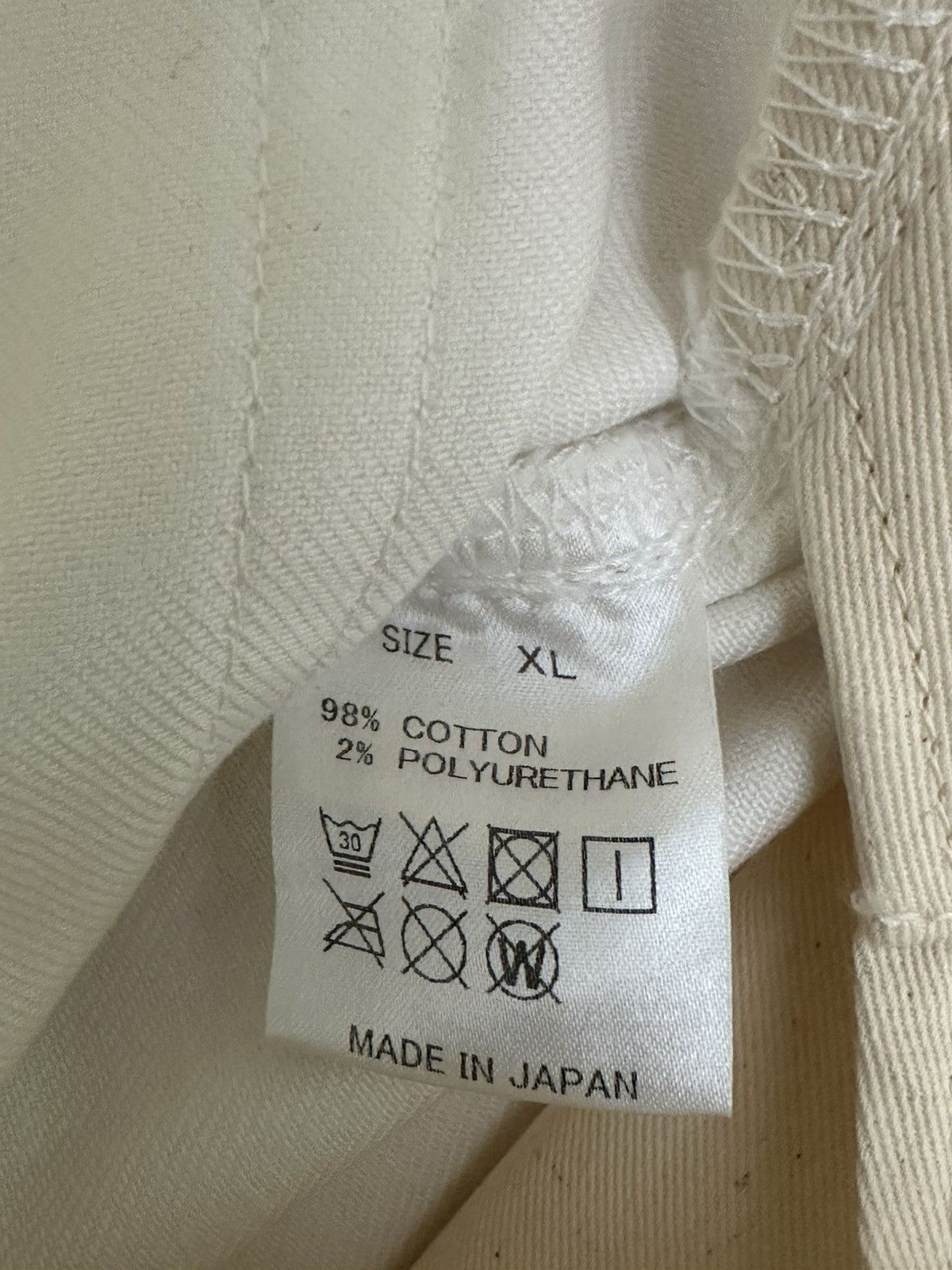 Vlone Vlone zipper denim jeans white. Brand new with tags XL/38 Size US 38 / EU 54 - 3 Thumbnail