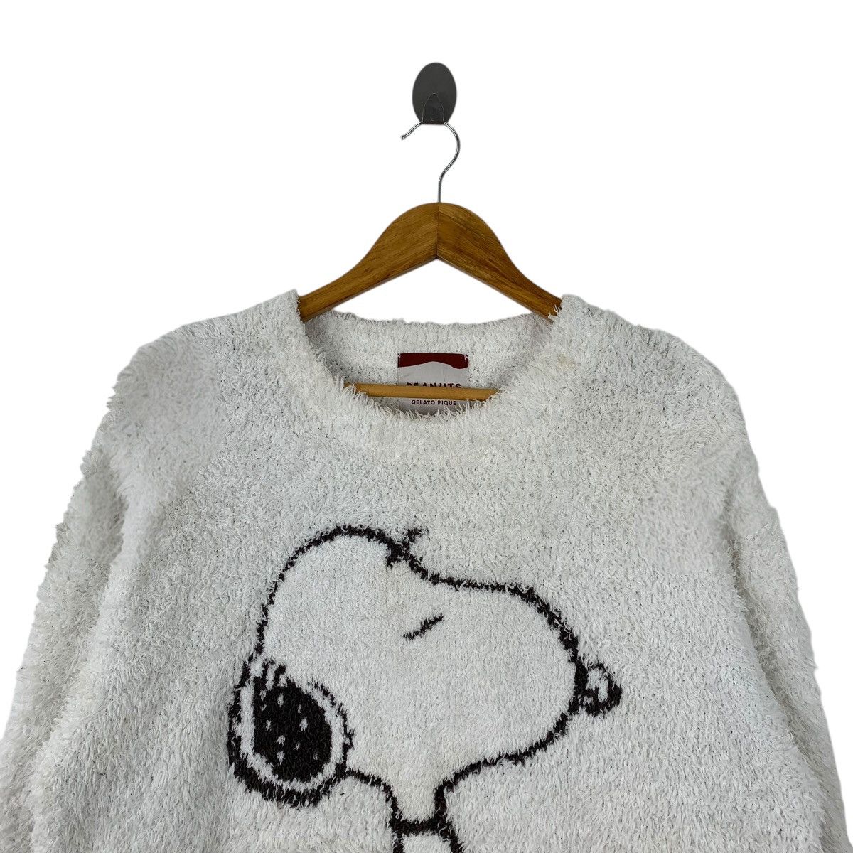 Peanuts PEANUTS SNOOPY Cartoon Big Logo Sweatshirt Pullover Jumper Size US XL / EU 56 / 4 - 3 Thumbnail