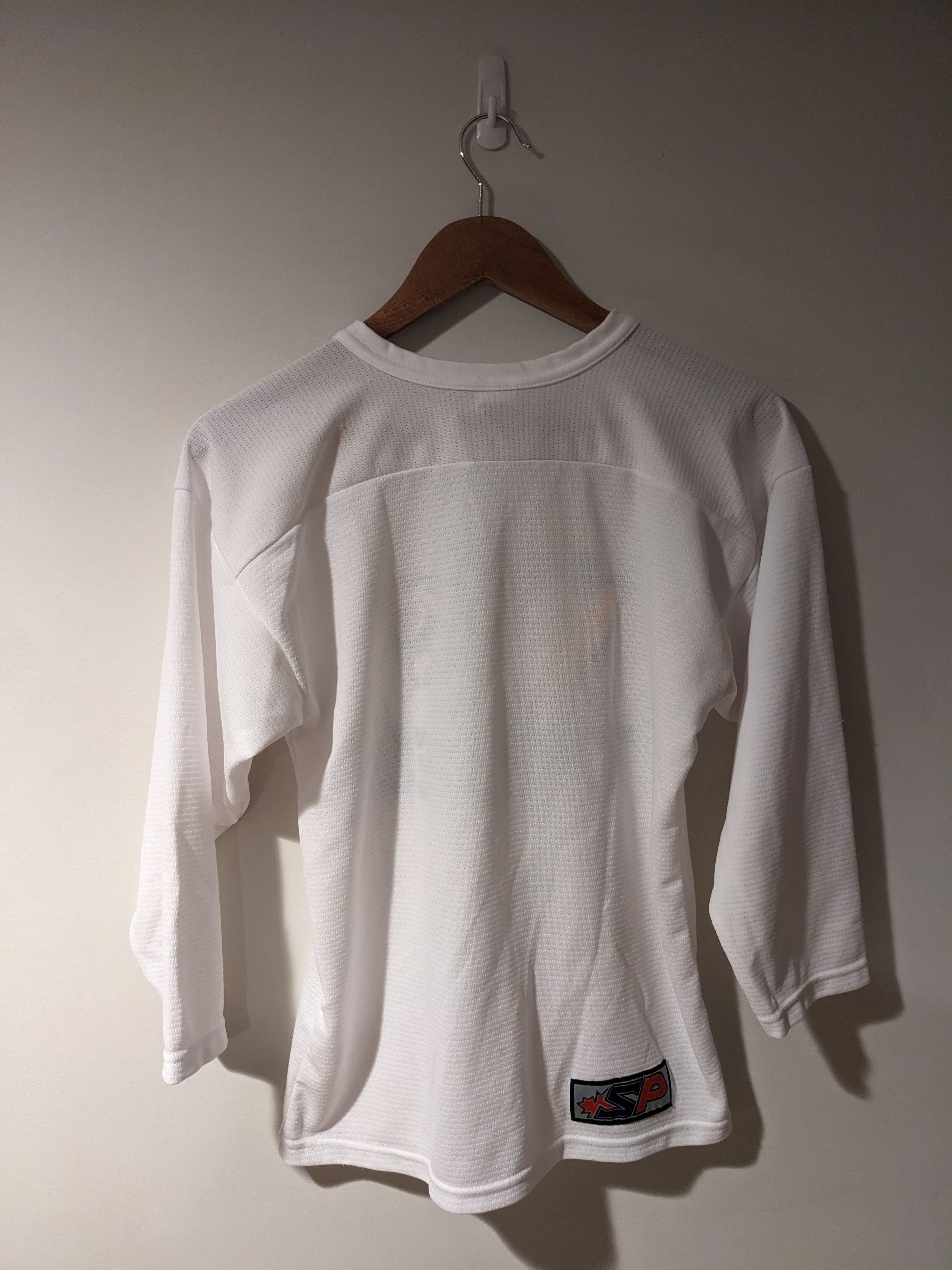 NHL × Vintage Vintage 90s Toyota Tykes Hockey White YOUTH X-Large Jersey Size US L / EU 52-54 / 3 - 4 Thumbnail