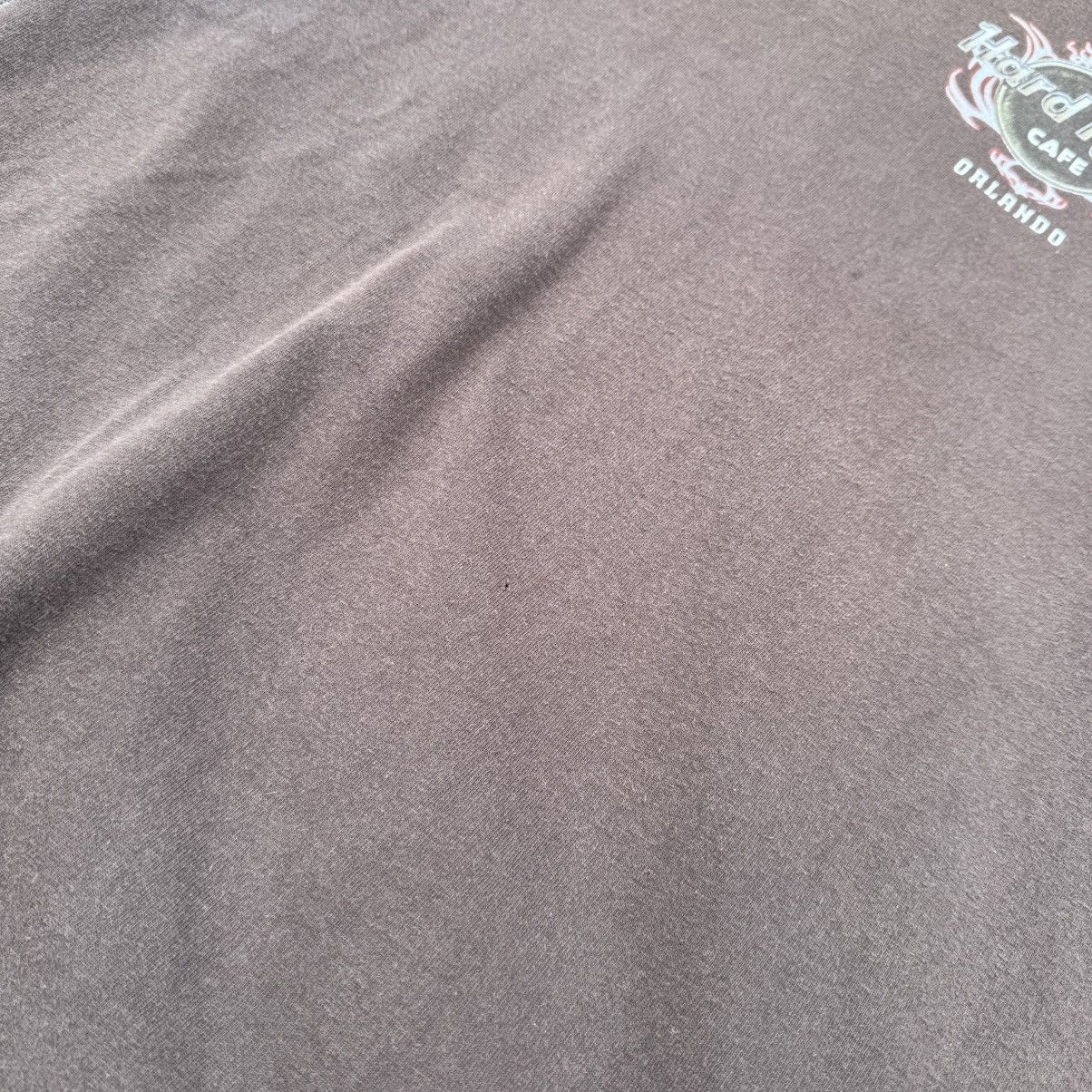 Hard Rock Cafe Vintage Hard Rock Cage Orlando USA Dragon Washed Tee 90s Size US XL / EU 56 / 4 - 12 Thumbnail