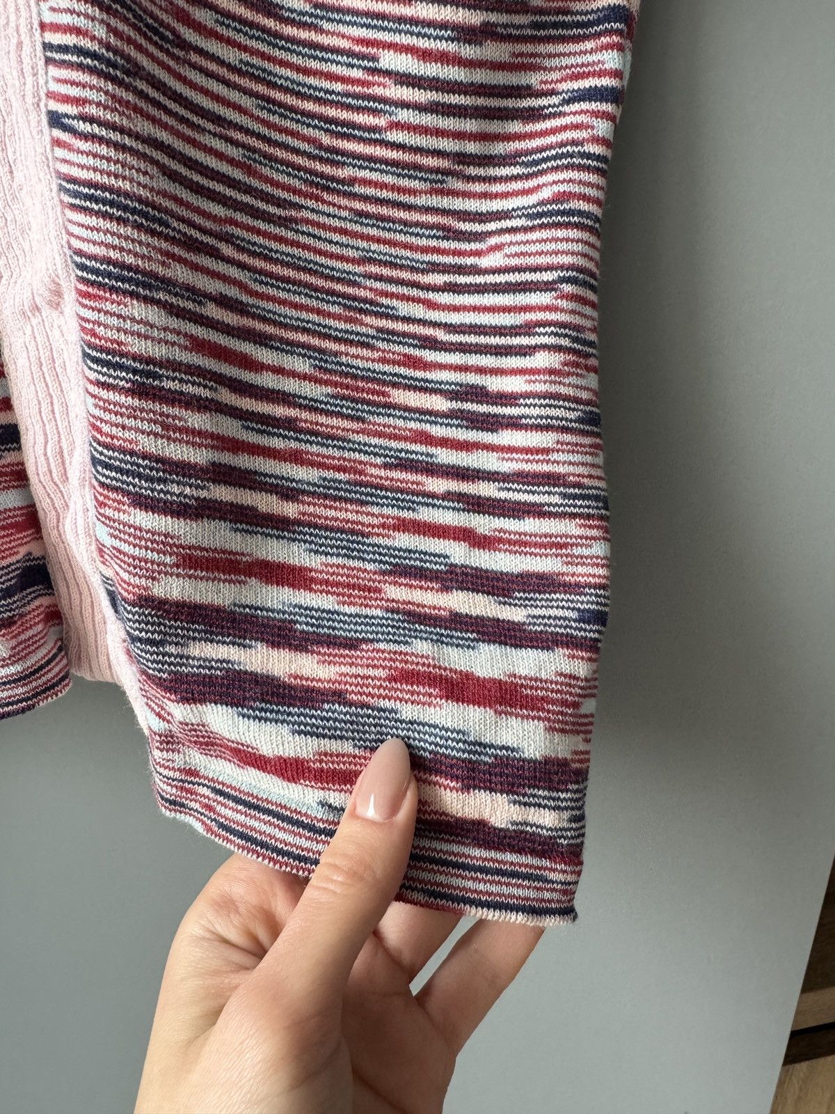 Designer × Missoni Vintage Women’s Missoni Striped Sweater Tank Top Size M / US 6-8 / IT 42-44 - 2 Thumbnail