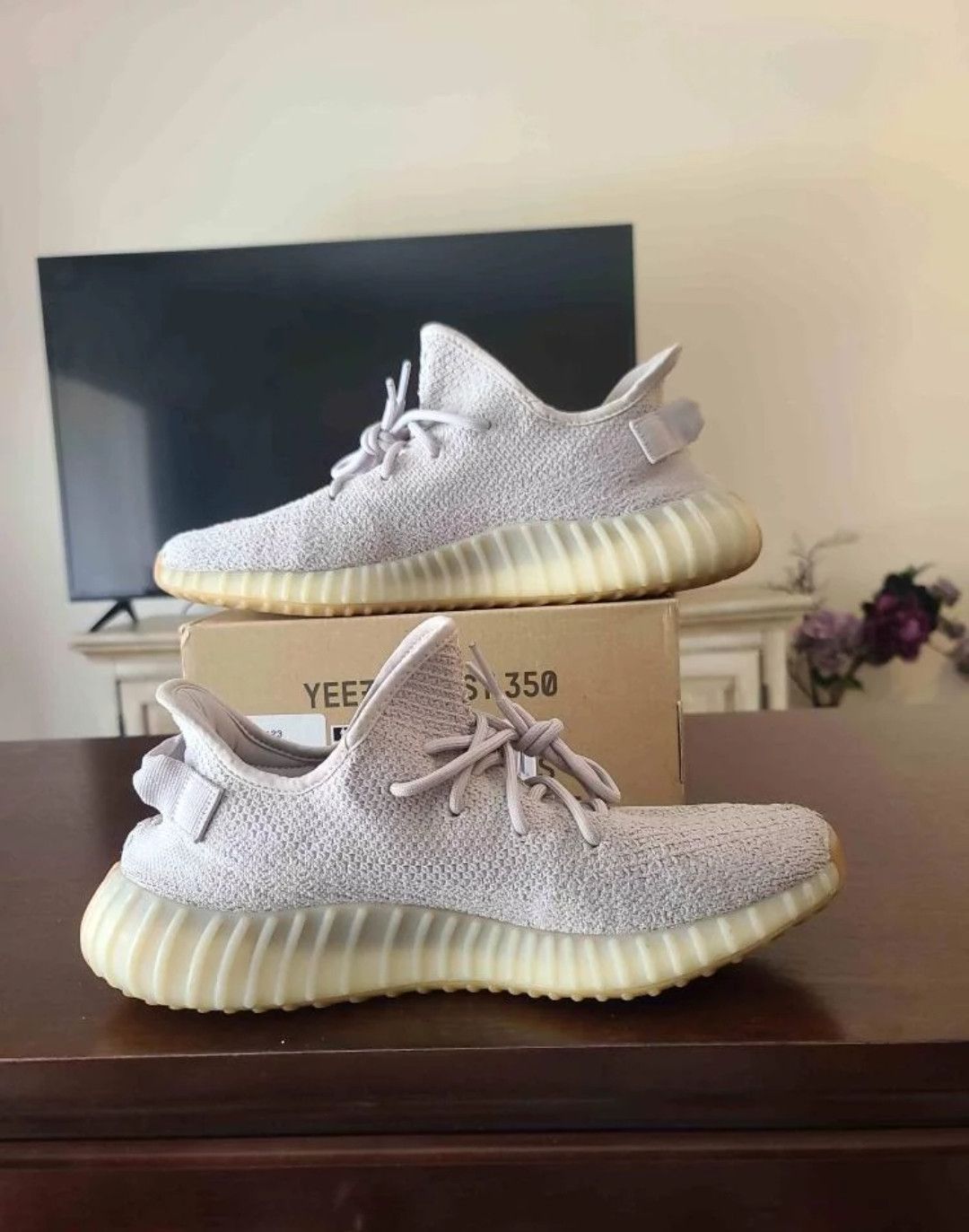 Adidas Yeezy Boost 350 V2 Sesame Size US 12 / EU 45 - 1 Thumbnail