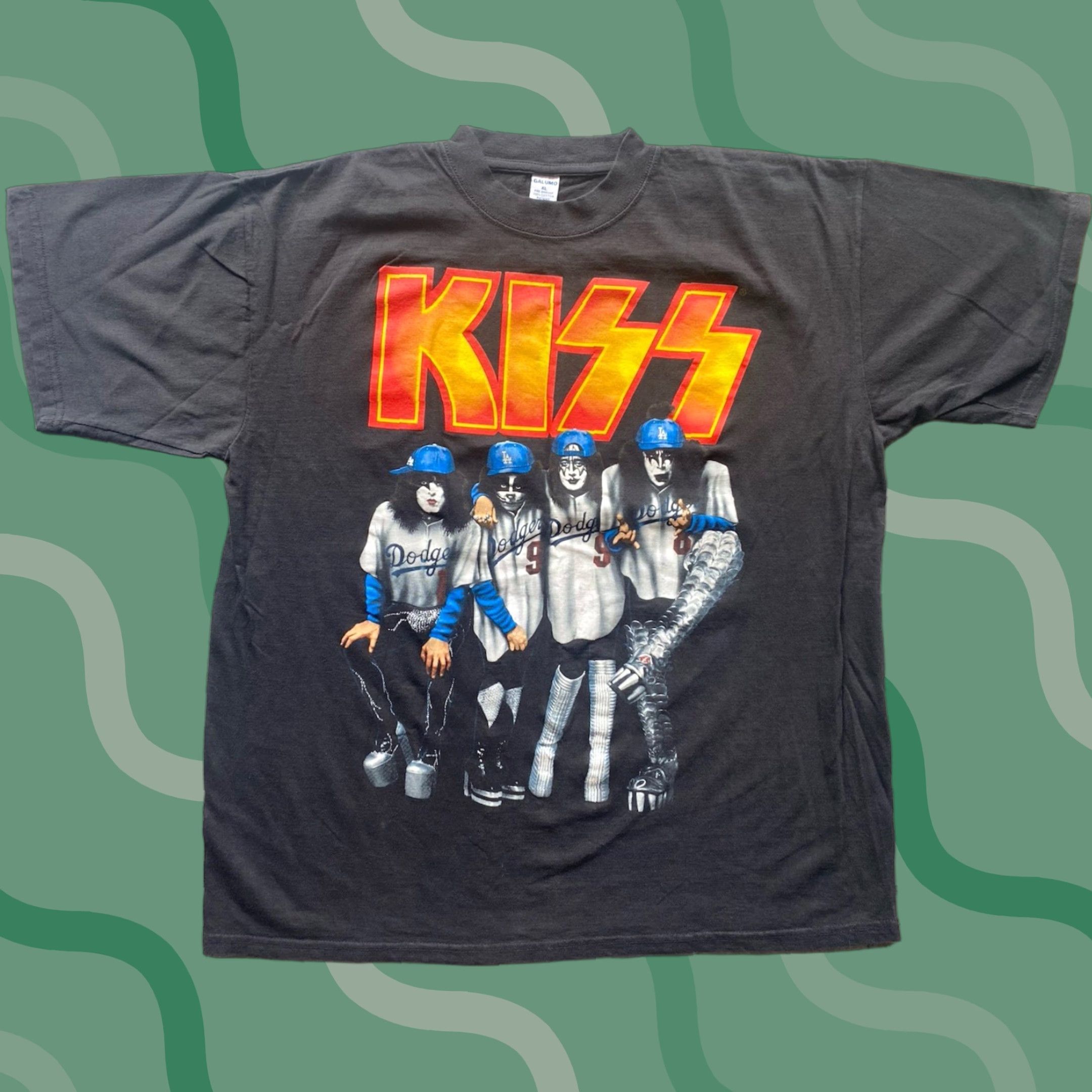 Band Tees × Vintage Vintage 90s - KISS - Psycho Circus 1998 Tour 