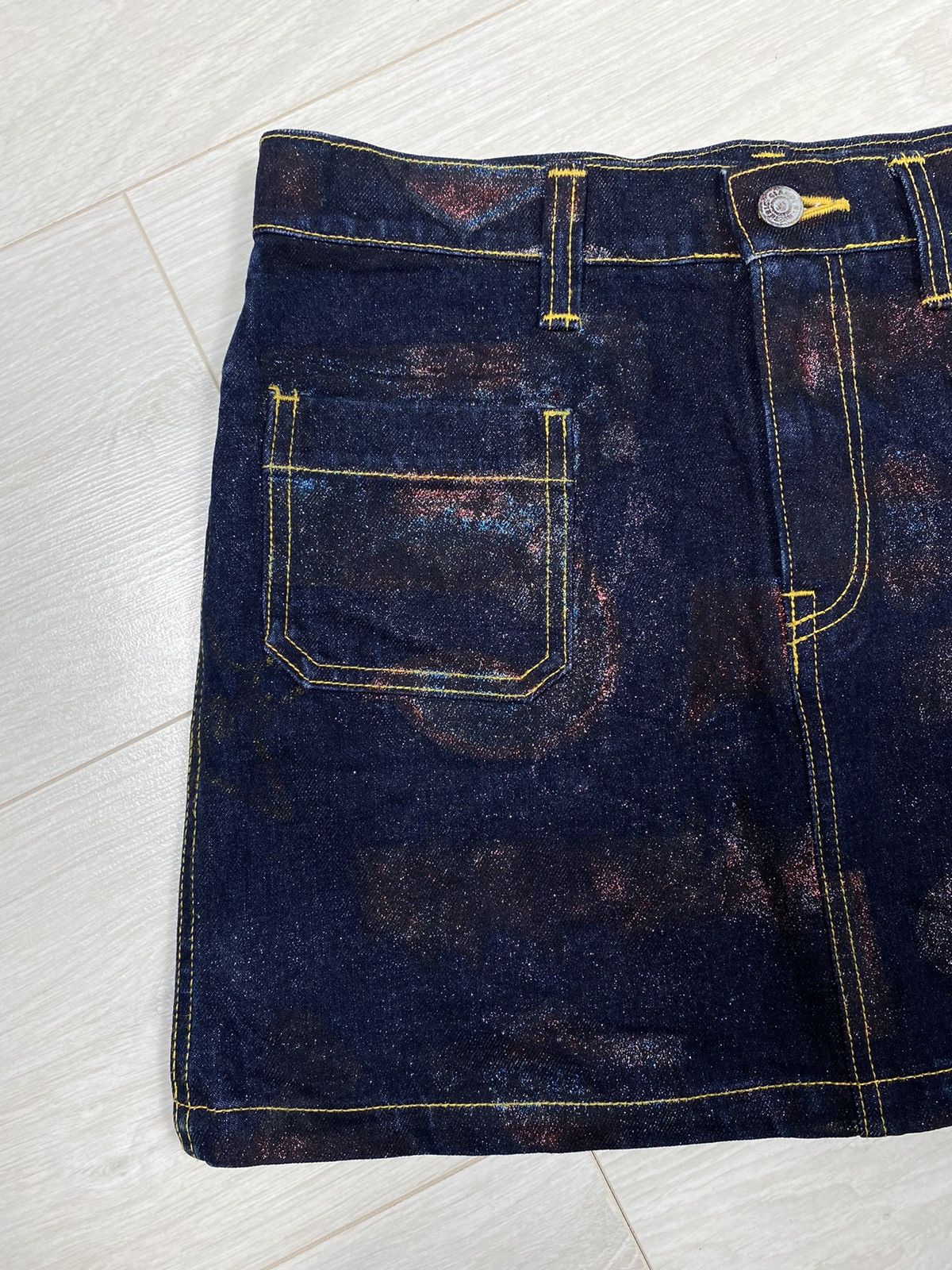 Hysteric Glamour × Japanese Brand Hysteric Glamour Jeans Skirt Size 27" / US 4 / IT 40 - 6 Thumbnail