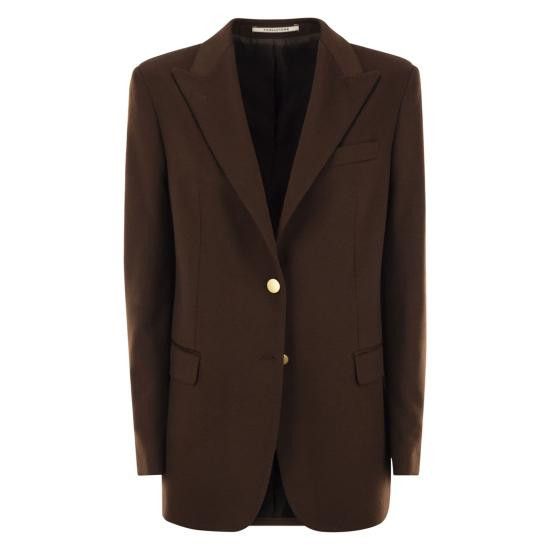 Tagliatore TAGLIATORE Women Suit Set JBERTHA16B190014UPER023 BROWN Size L / US 10 / IT 46 - 1 Thumbnail