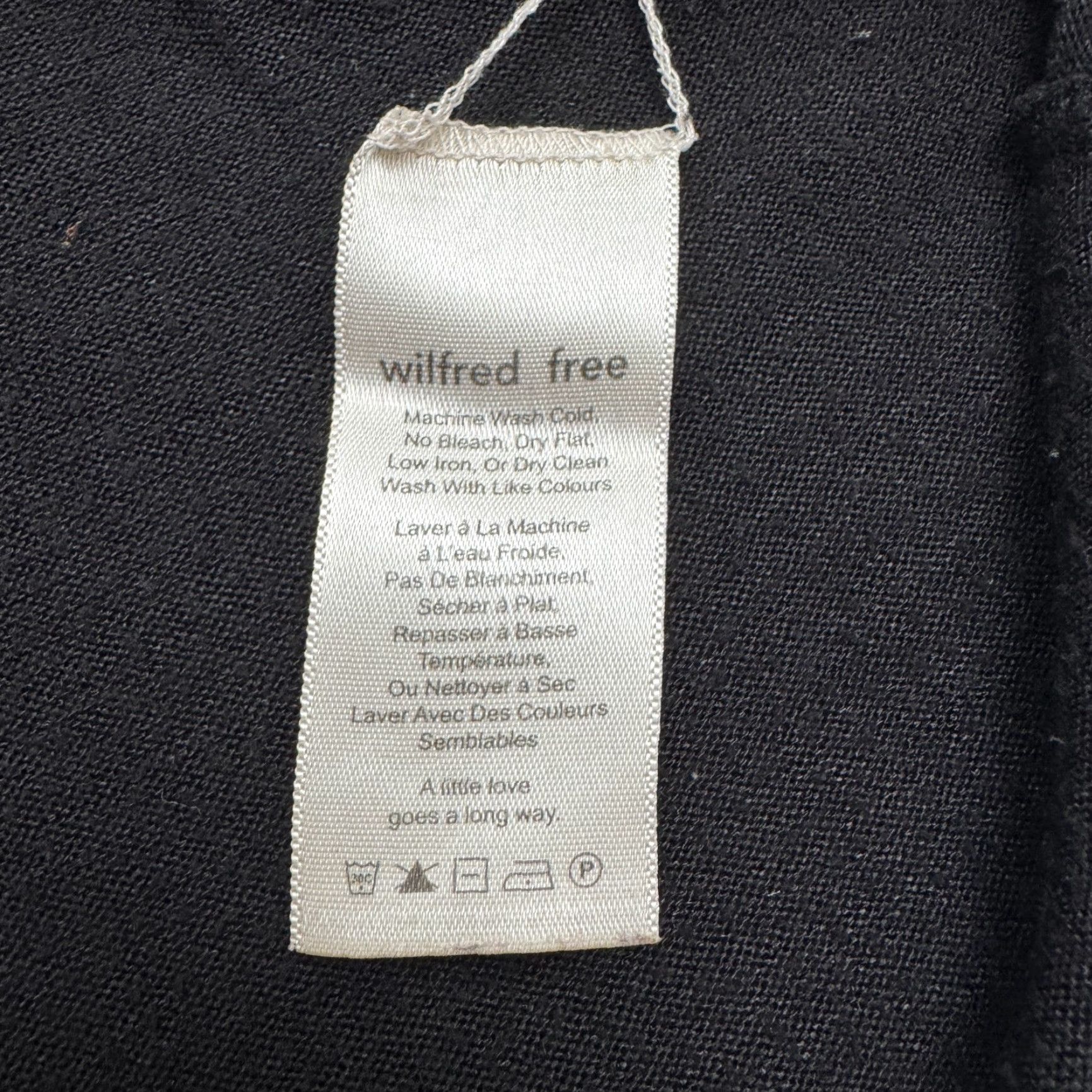 Vintage VINTAGE Wilfred Free Aritzia Mini T-Shirt Dress Women XS Black Short Sleeve Crew Neck Size XS / US 0-2 / IT 36-38 - 7 Thumbnail