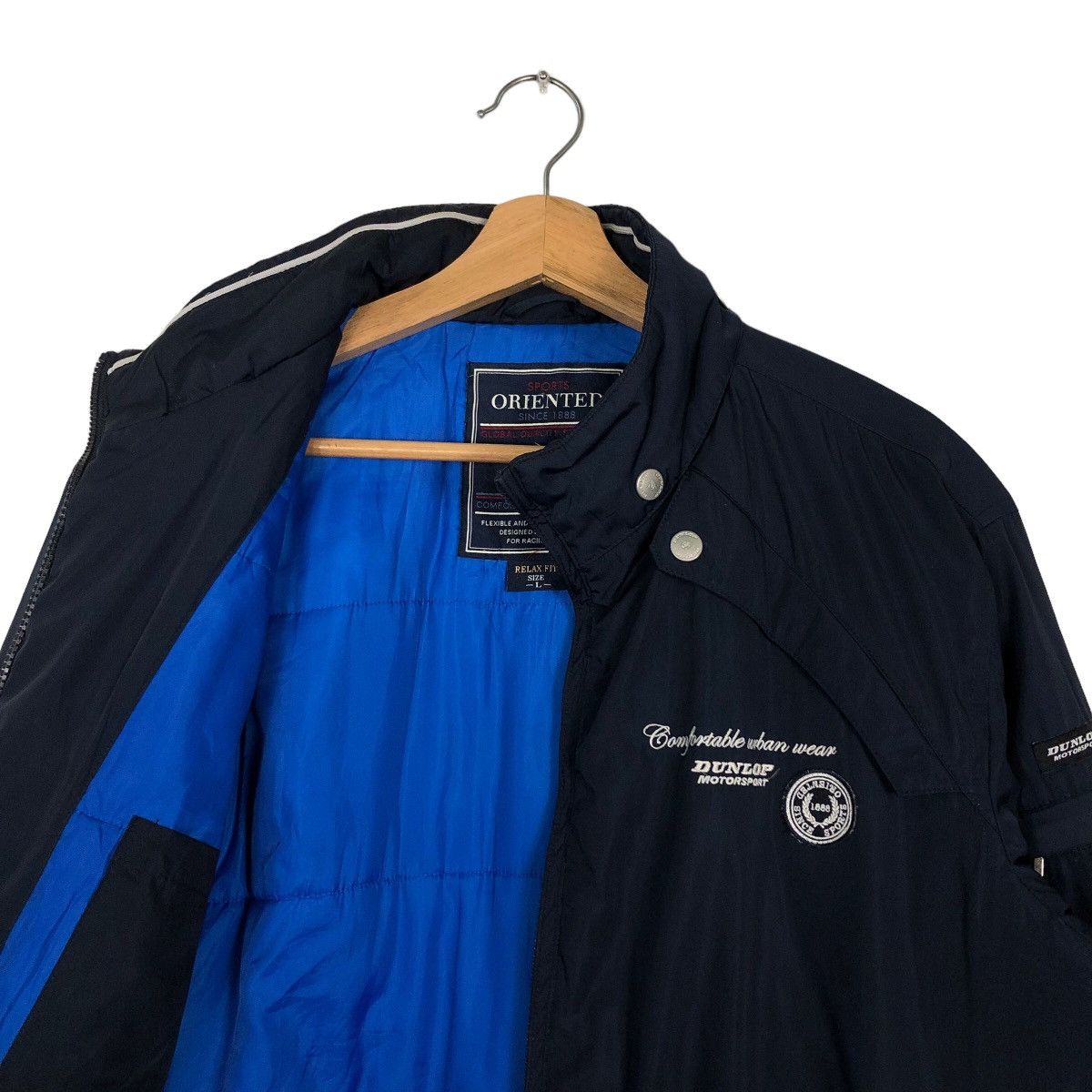 Japanese Brand 🔥F1 Bomber Jacket Dunlop Racing Sport Full Print Size US L / EU 52-54 / 3 - 10 Thumbnail
