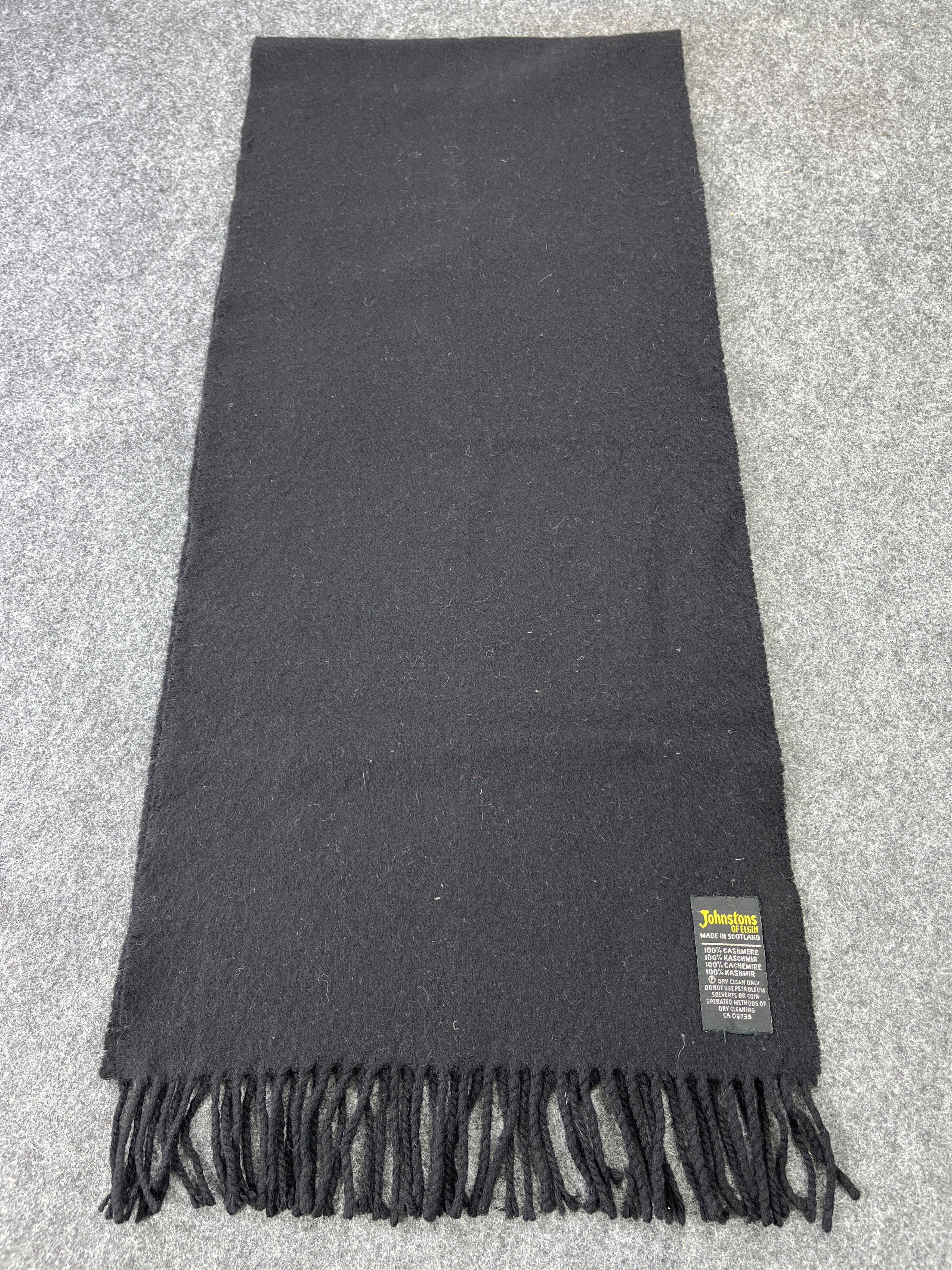 Johnstons Of Elgin × Vintage Johnstons Of Elgin Scarf / Muffler / Neckwear T112 Size ONE SIZE - 1 Thumbnail