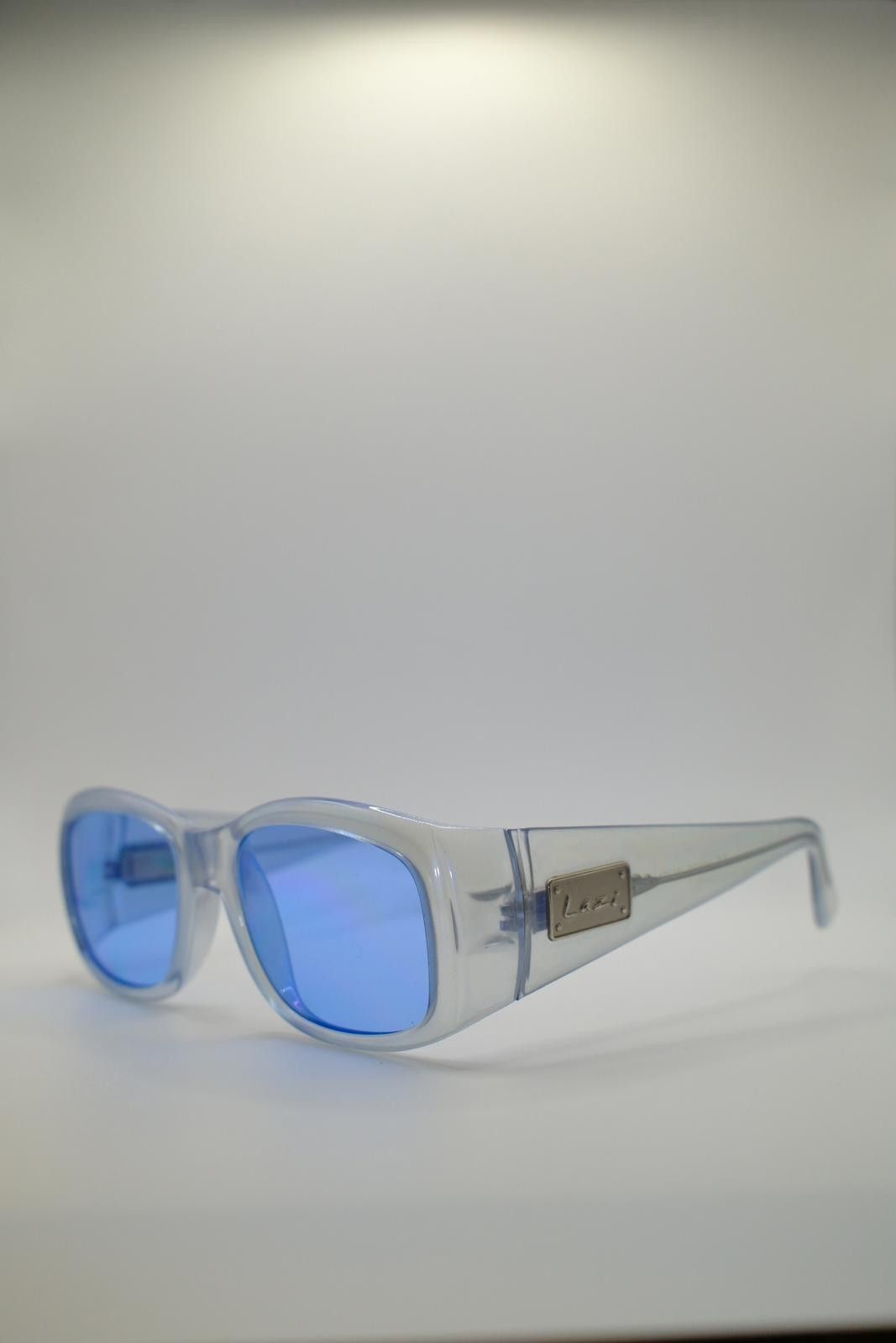 TED LAPIDUS 2000' Lazi Big Frames Baby Blue Tint Sunglasses Size ONE SIZE - 2 Thumbnail