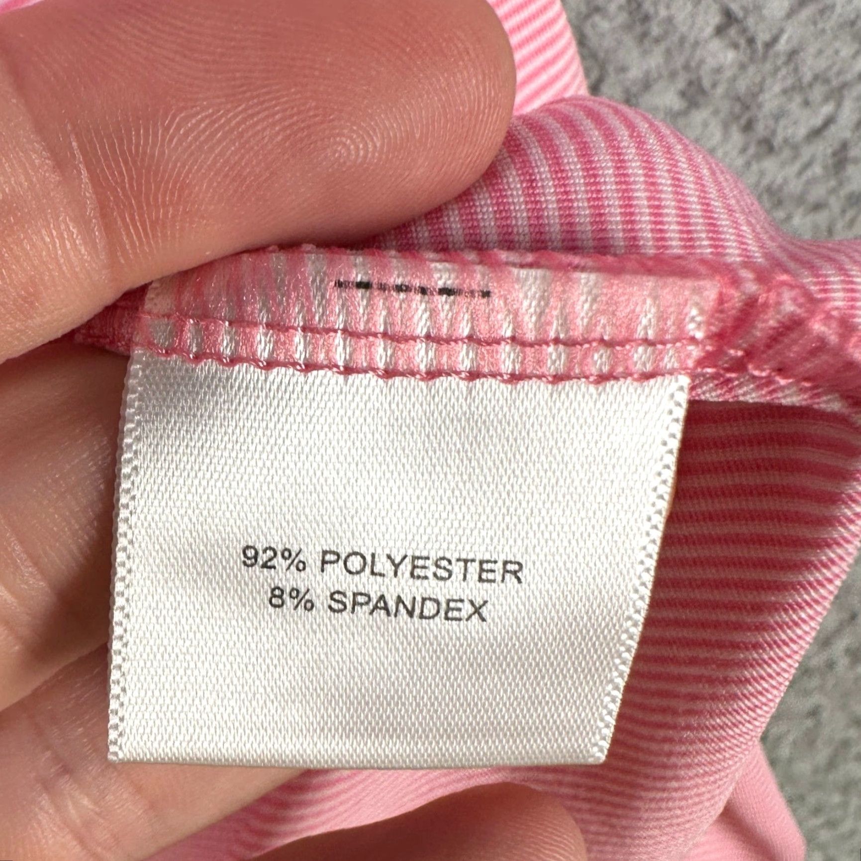 Peter Millar Peter Millar Summer Comfort Shirt Polo Men XL Pink Pinstripes Stretch Rugby Golf Shirt Size US XL / EU 56 / 4 - 5 Thumbnail