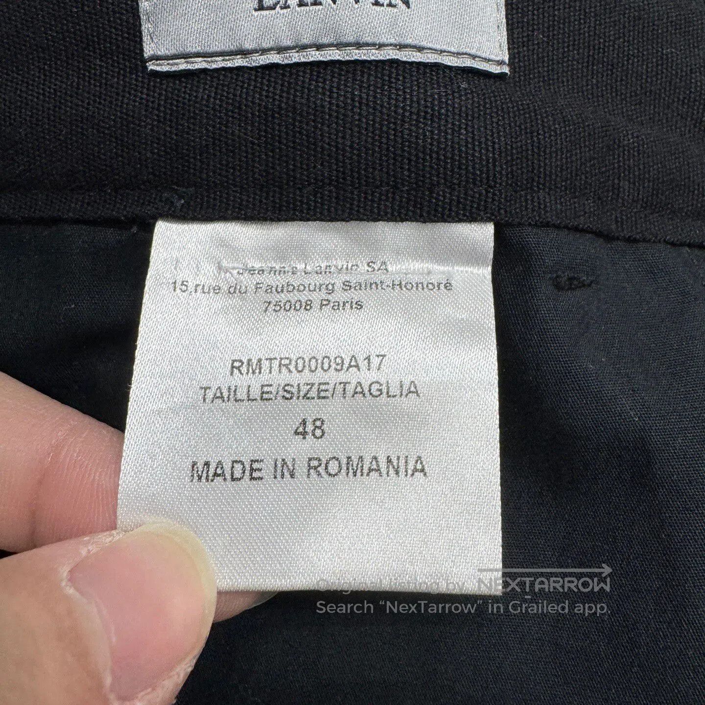 Lanvin Lanvin Zippered casual pants| Size US 32 / EU 48 - 4 Thumbnail
