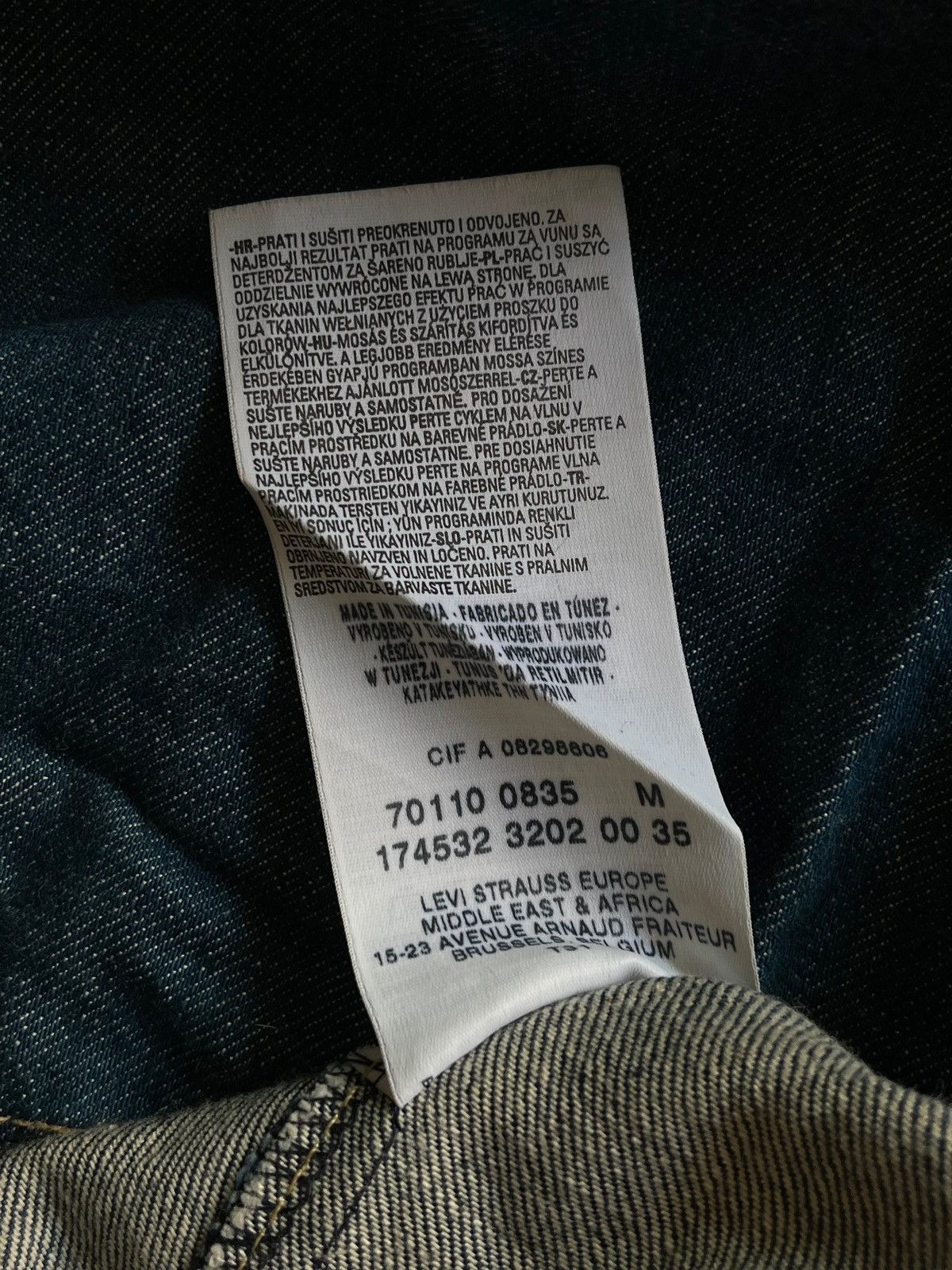 Levi's Levi's Engineered Jeans Sz M 2002 Y2K Denim Coat Jacket Size M / US 6-8 / IT 42-44 - 18 Thumbnail