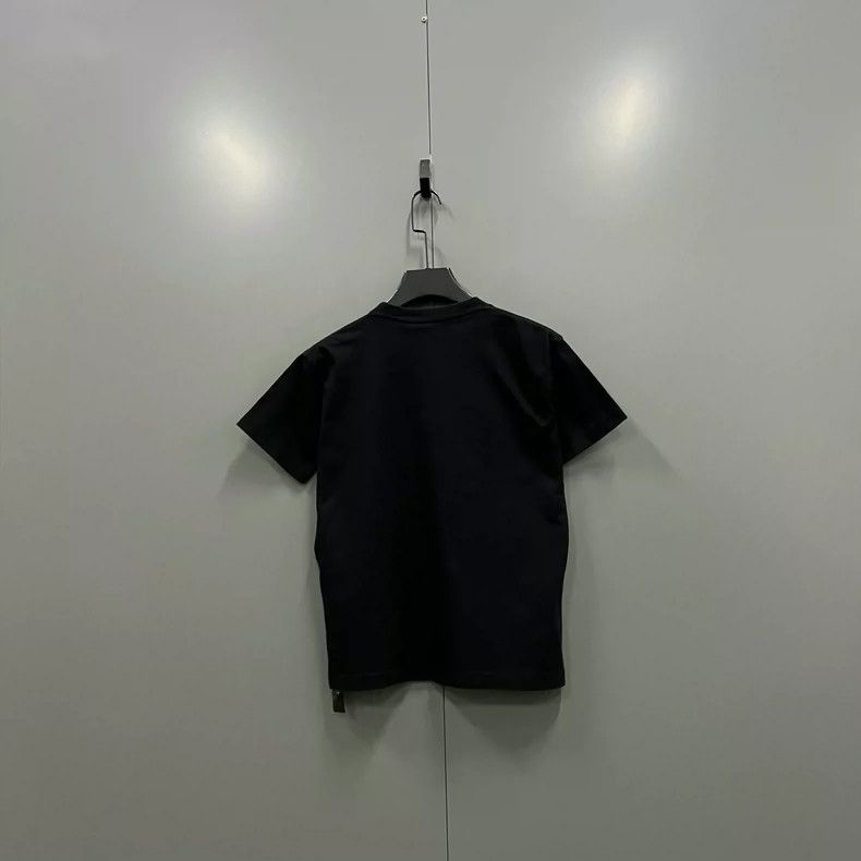 Balenciaga Balenciaga Black Printed Logo Short Sleeve Size US XL / EU 56 / 4 - 2 Thumbnail