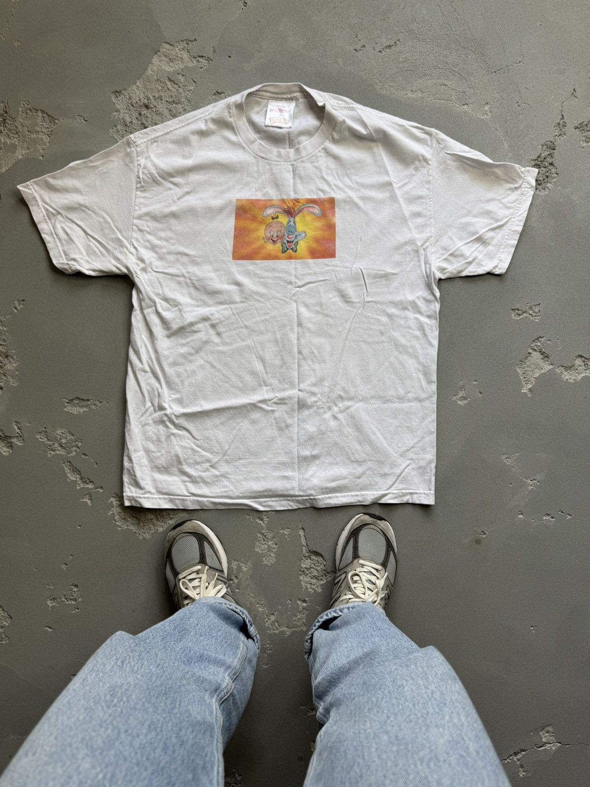 Disney The Hundreds x Roger Rabbit T-shirt,Front Rabbit embroidery Size US XL / EU 56 / 4 - 1 Thumbnail