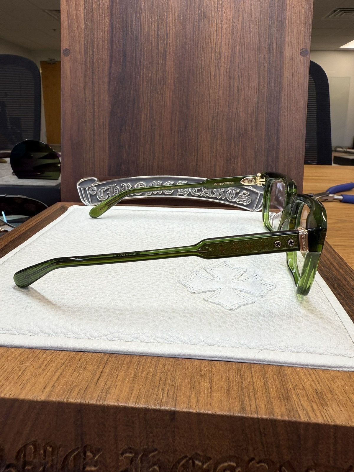 Chrome Hearts Chrome Hearts Ambidixtrous Sunglasses Size ONE SIZE - 6 Thumbnail