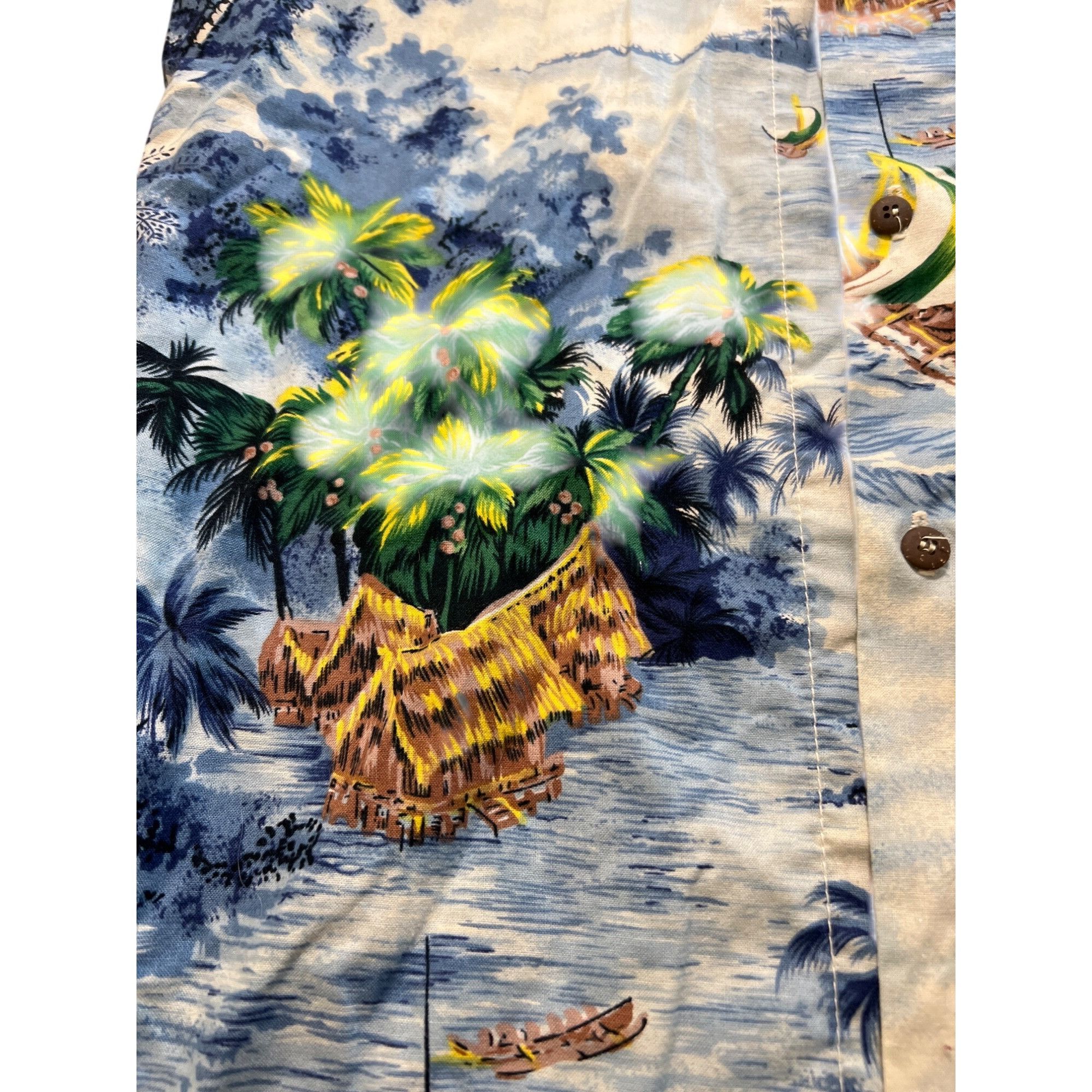 Other Vintage Bongo Beachwear Gene Montesano Hawaiian Shirt Tropic Size US M / EU 48-50 / 2 - 2 Thumbnail