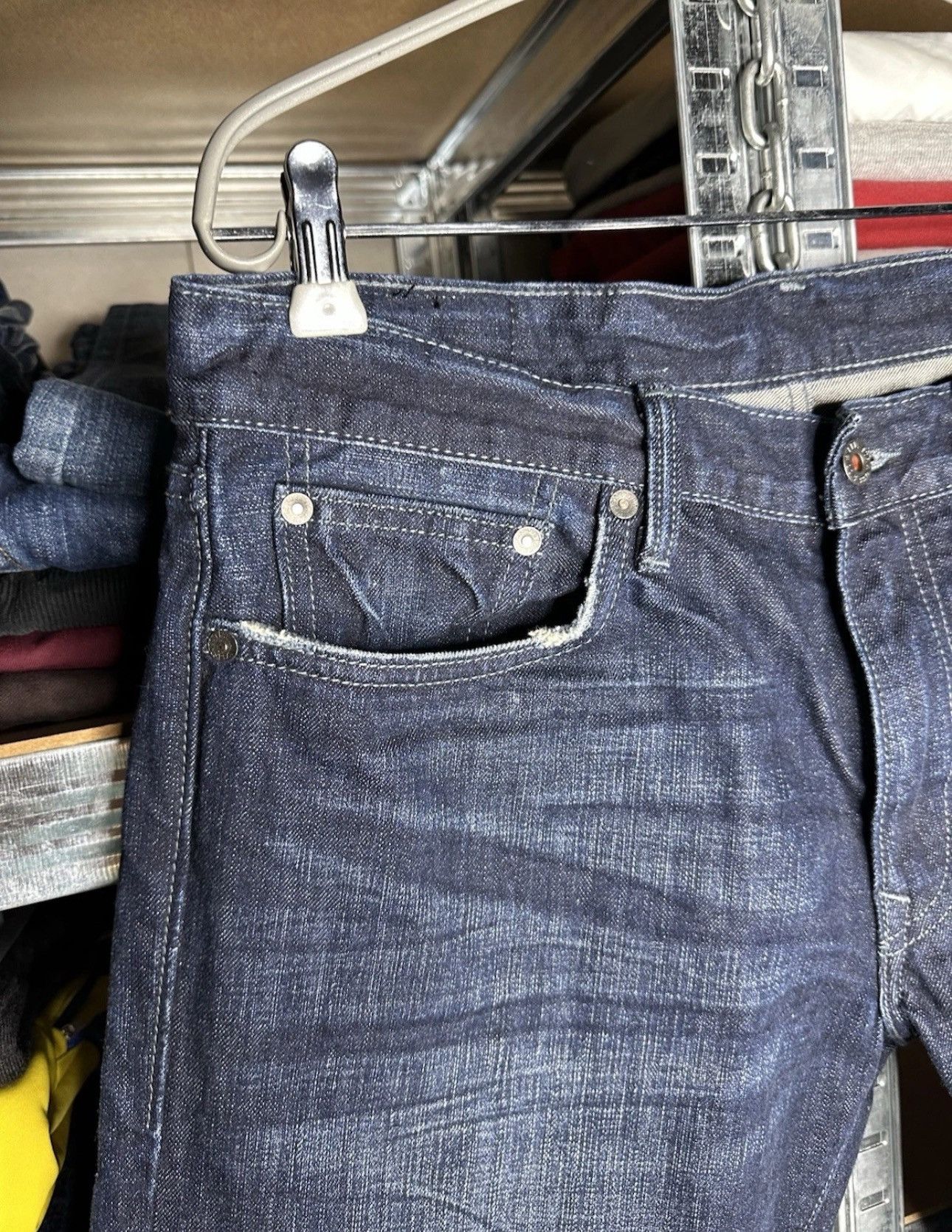 Levi's Levi’s 34 x 32 00's Vintage Punk Rarest Denim Jeans Pants Size US 34 / EU 50 - 3 Thumbnail
