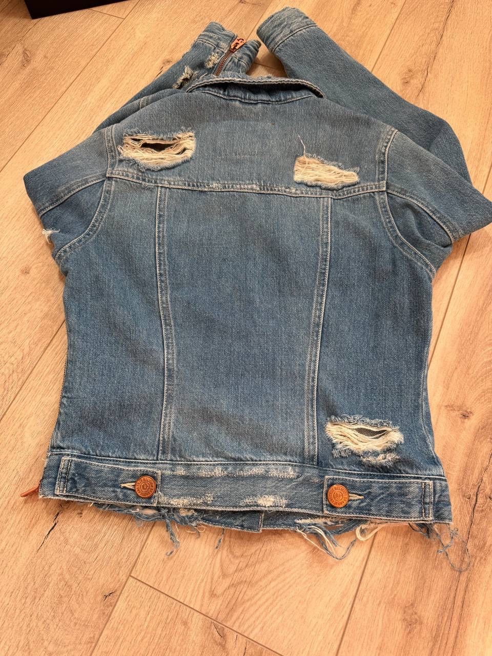 True Religion Y2K Distressed True Religion Denim Jacket Size XS Size XS / US 0-2 / IT 36-38 - 7 Thumbnail
