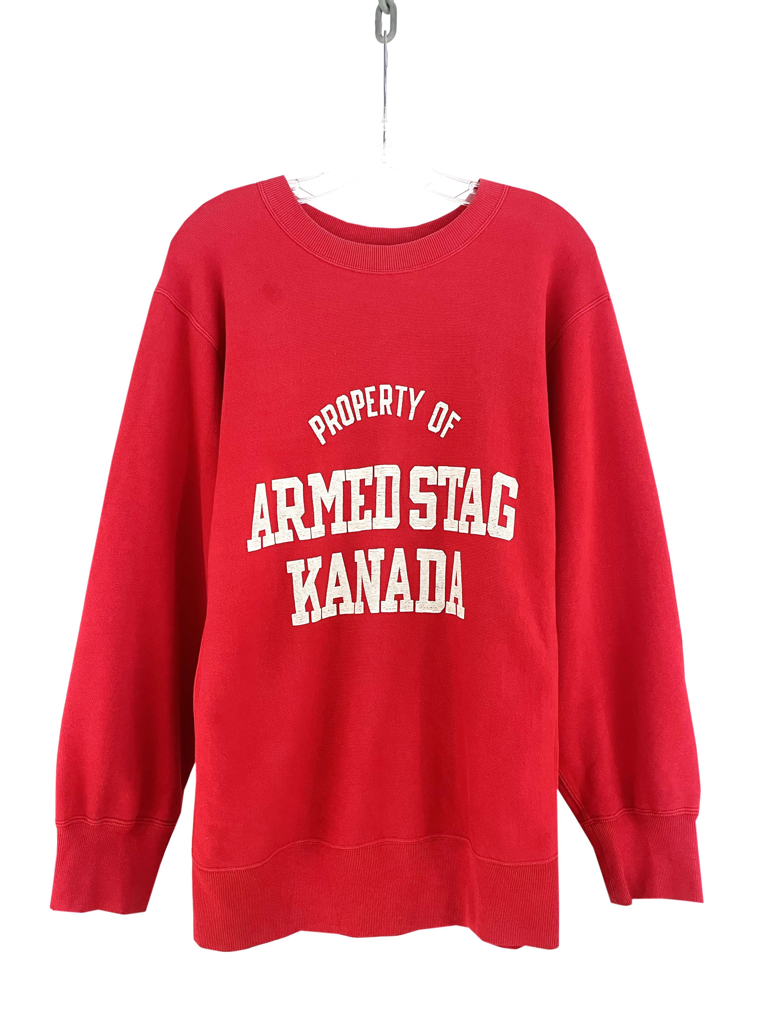 General Research 2005 Property Of Armed Stag Kanada Sweater Size US M / EU 48-50 / 2 - 1 Thumbnail