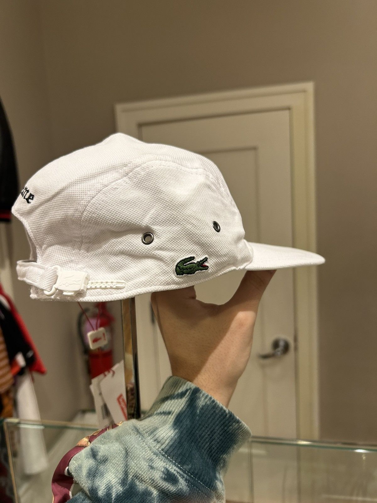 Lacoste × Supreme Lacoste x Supreme Pique Camp Hat Size ONE SIZE - 2 Thumbnail