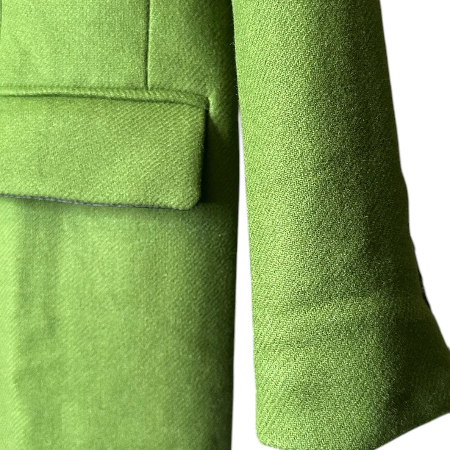 THAKOON Thakoon Green Single Breasted Wool Coat M Size M / US 6-8 / IT 42-44 - 5 Thumbnail